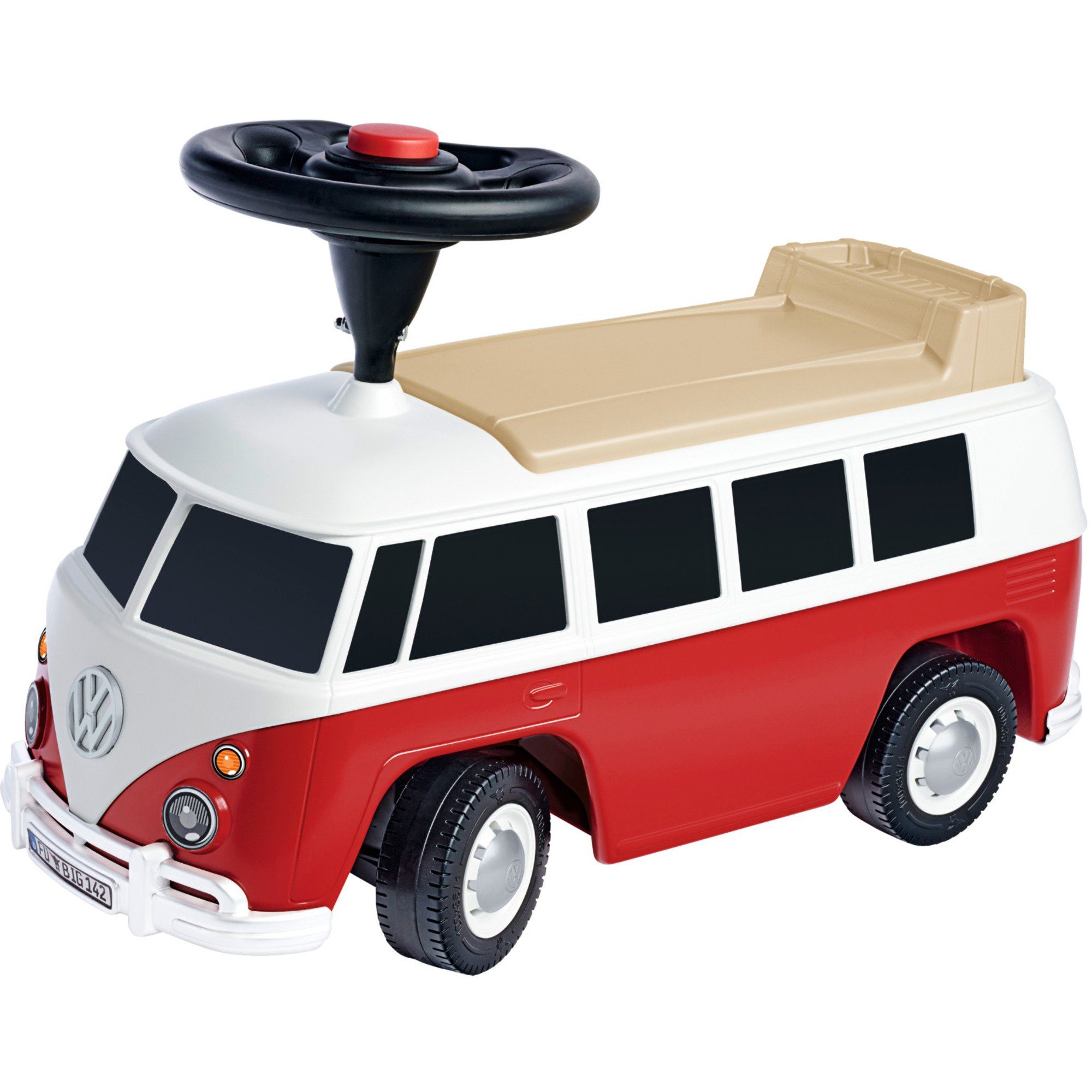 BIG Tretfahrzeug BIG Baby VW T1, Rutscher