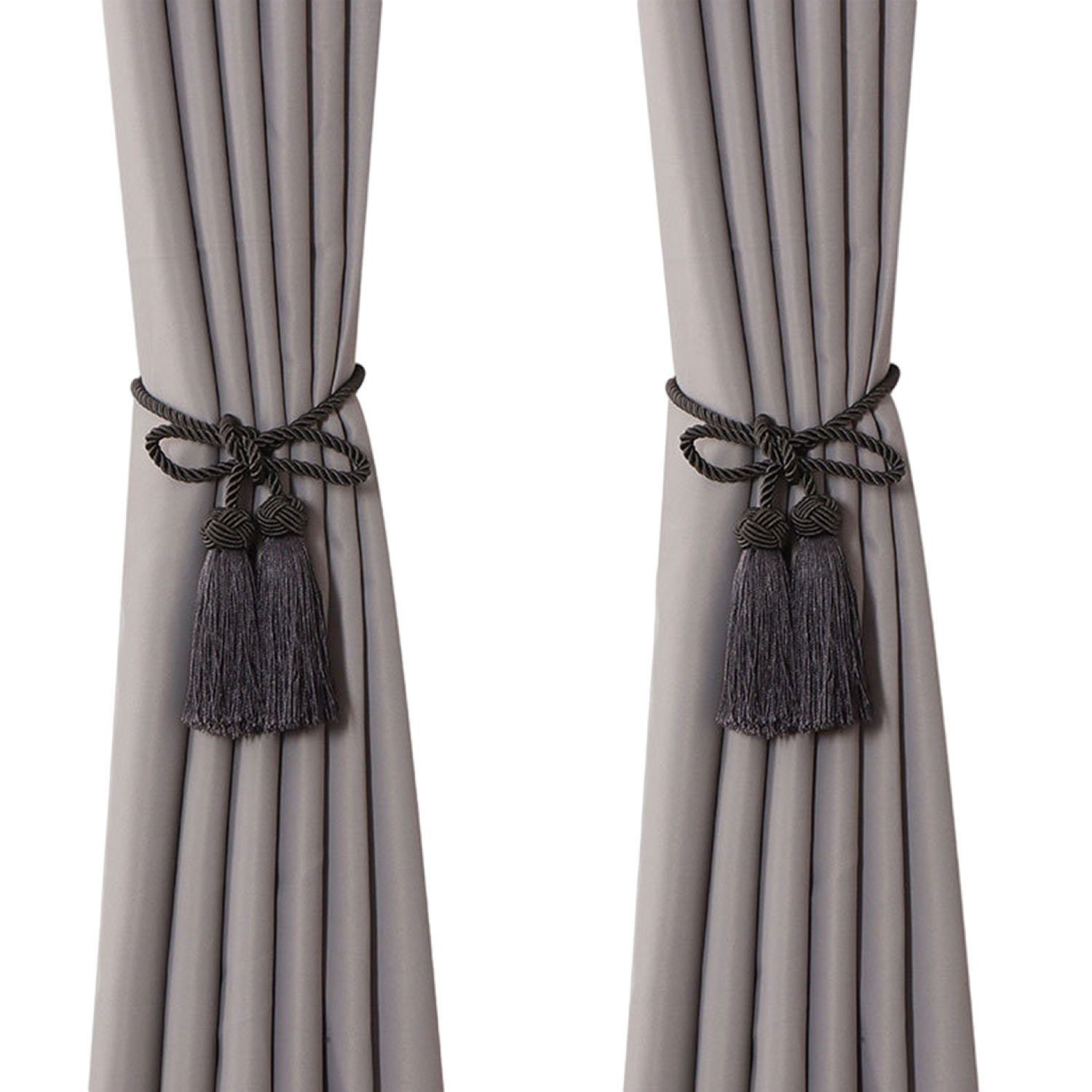 BYSURE Raffhalter, (2-tlg), Vorhang Seil Quaste Raffhalter für Home Fenster günstig online kaufen