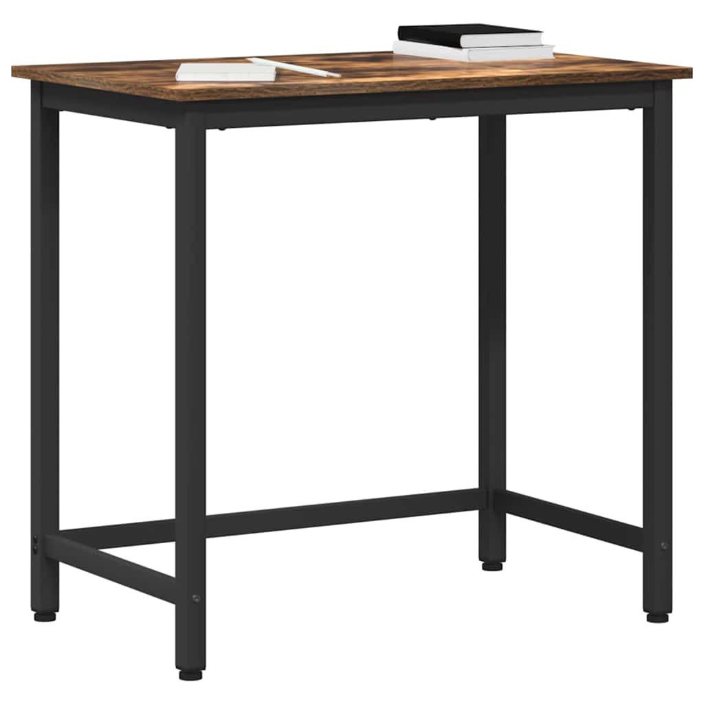 vidaXL Schreibtisch Tisch Geräucherte Eiche 100 x 50 x 76,5 cm (1-St)