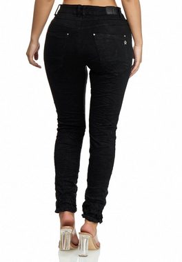 Elara Boyfriend-Jeans Elara Damen Jeans Baggy Chunkyrayan (1-tlg)