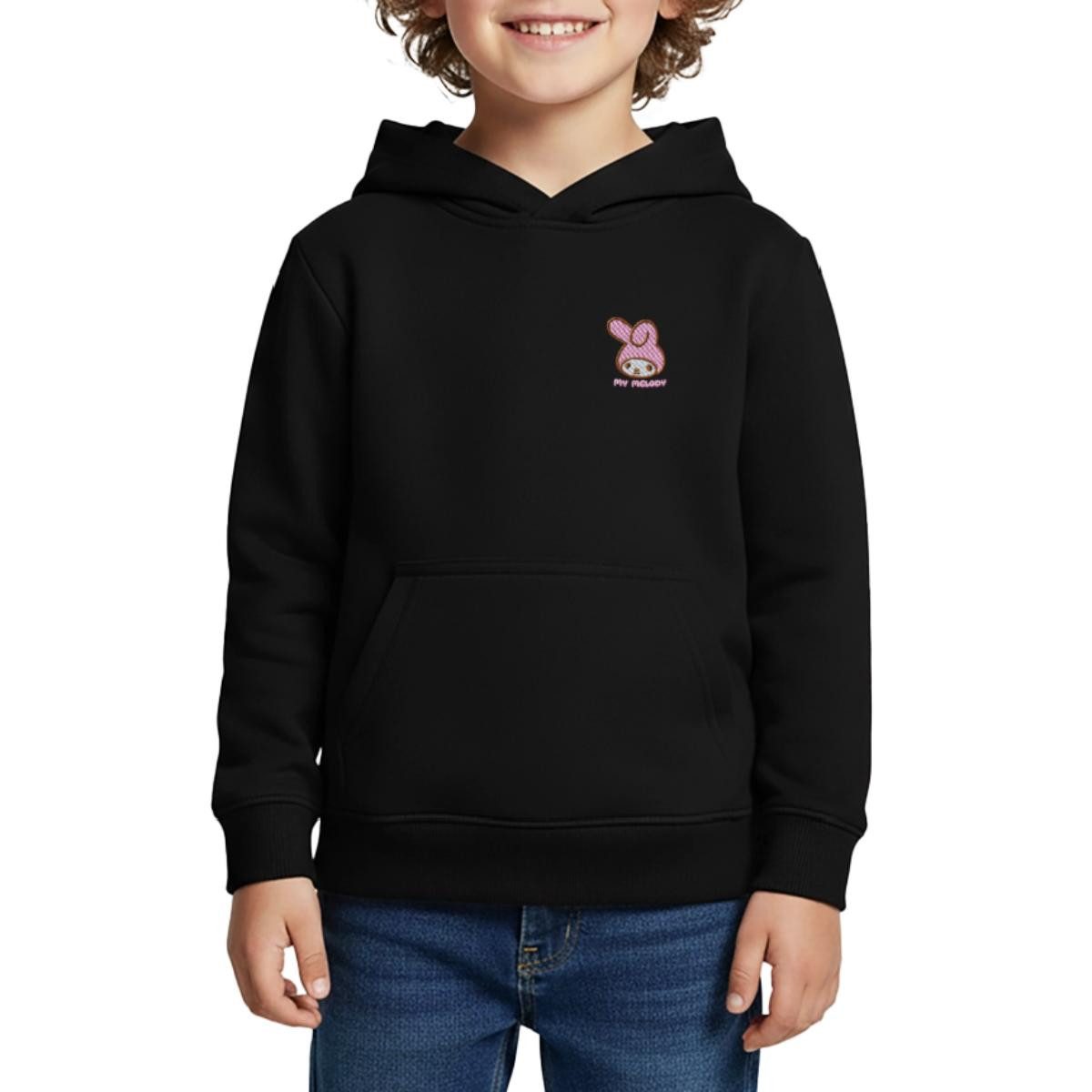 Hoodie My Melody Stick Portrait Kinder Premium Hoodie