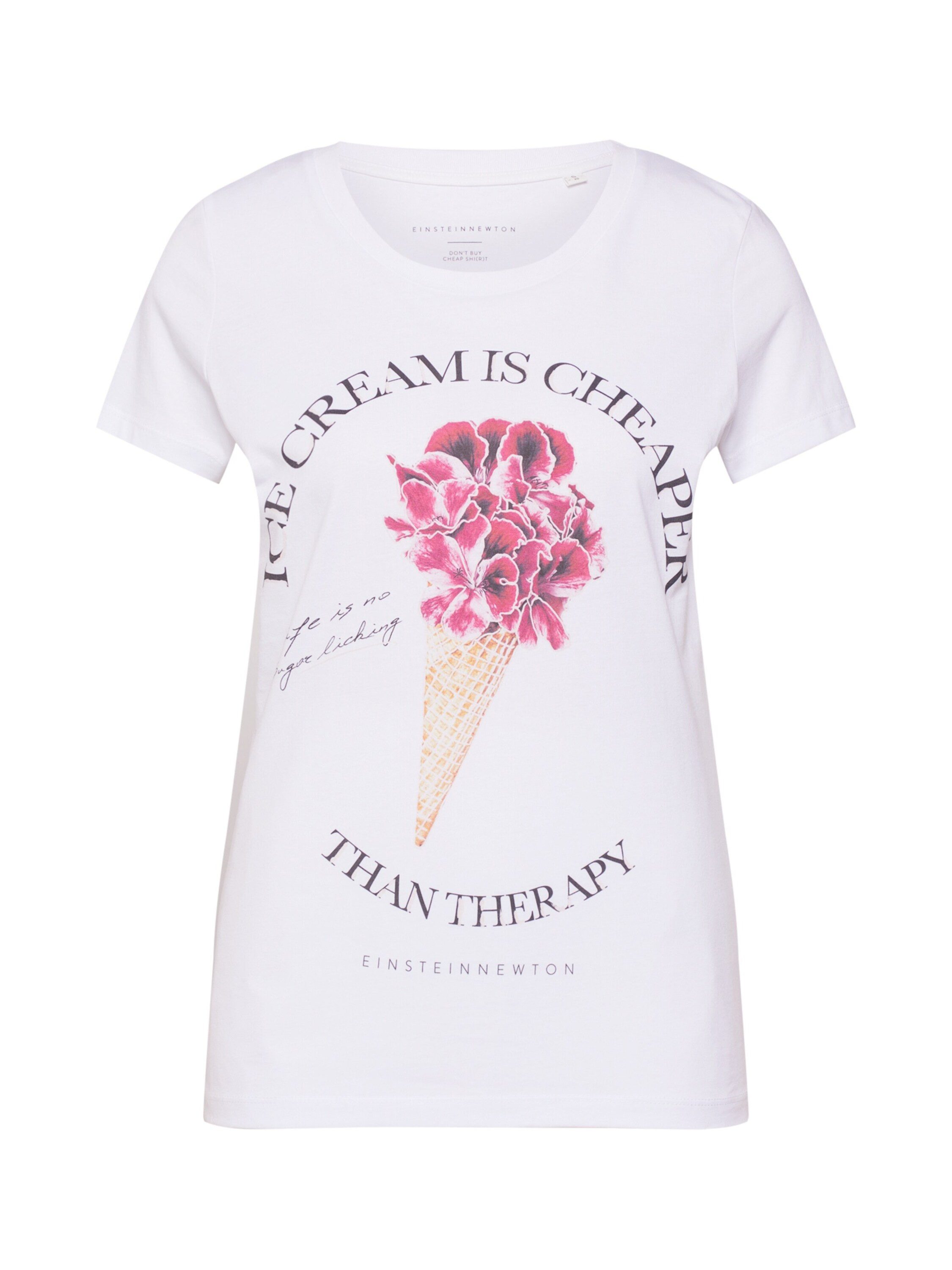 EINSTEIN & NEWTON T-Shirt Color Crean (1-tlg) Plain/ohne Details