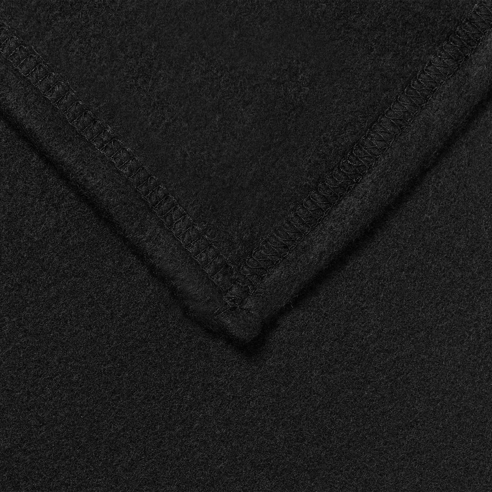 vidaXL Bettüberwurf Wohndecken 6 stk. Schwarz 240 x 220 cm 4.28 kg Fleece