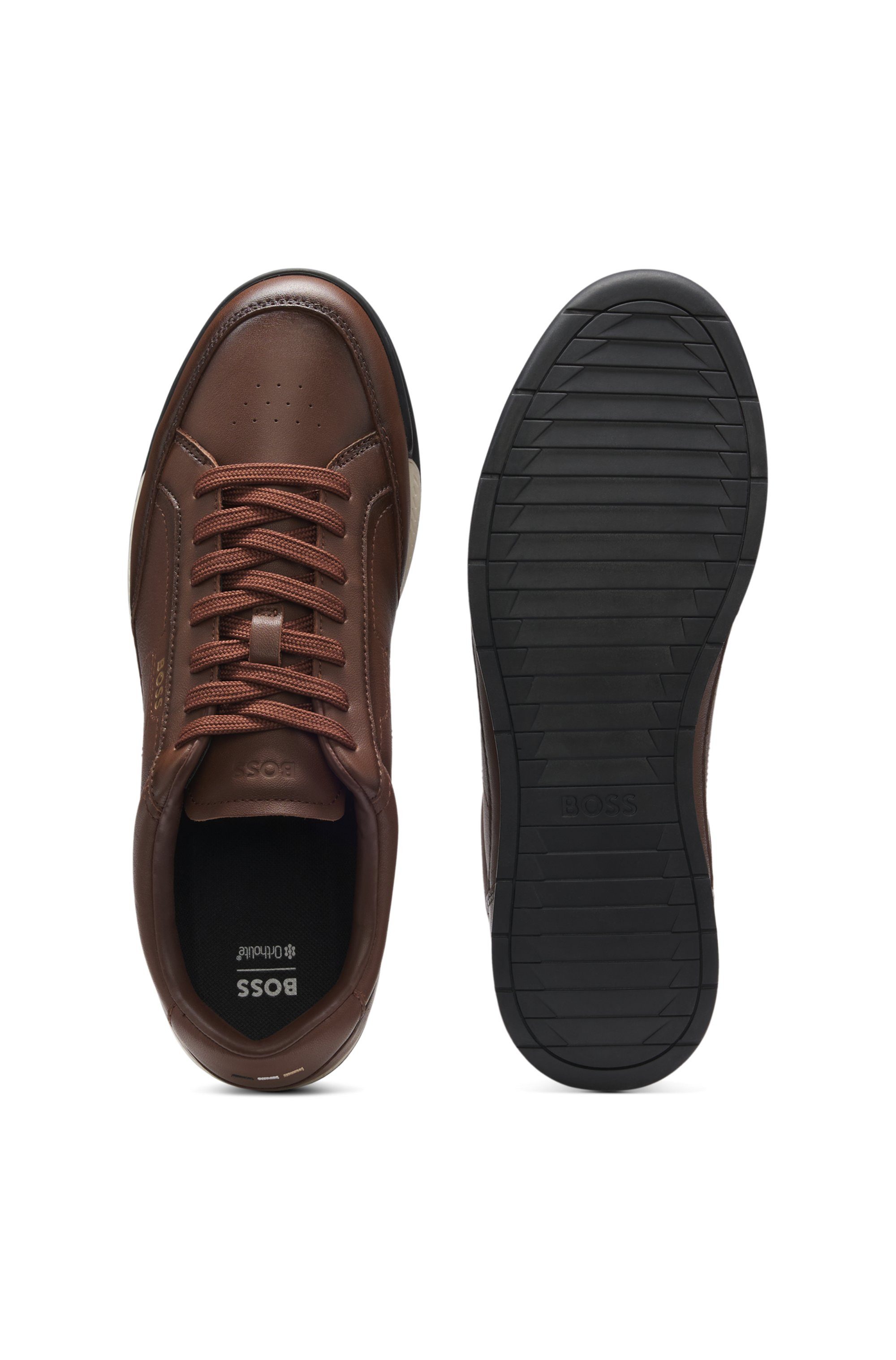 BOSS Nitan_Lowp Sneaker Casual-Schnürschuh, Halbschuh, Freizeitschuh in kla günstig online kaufen