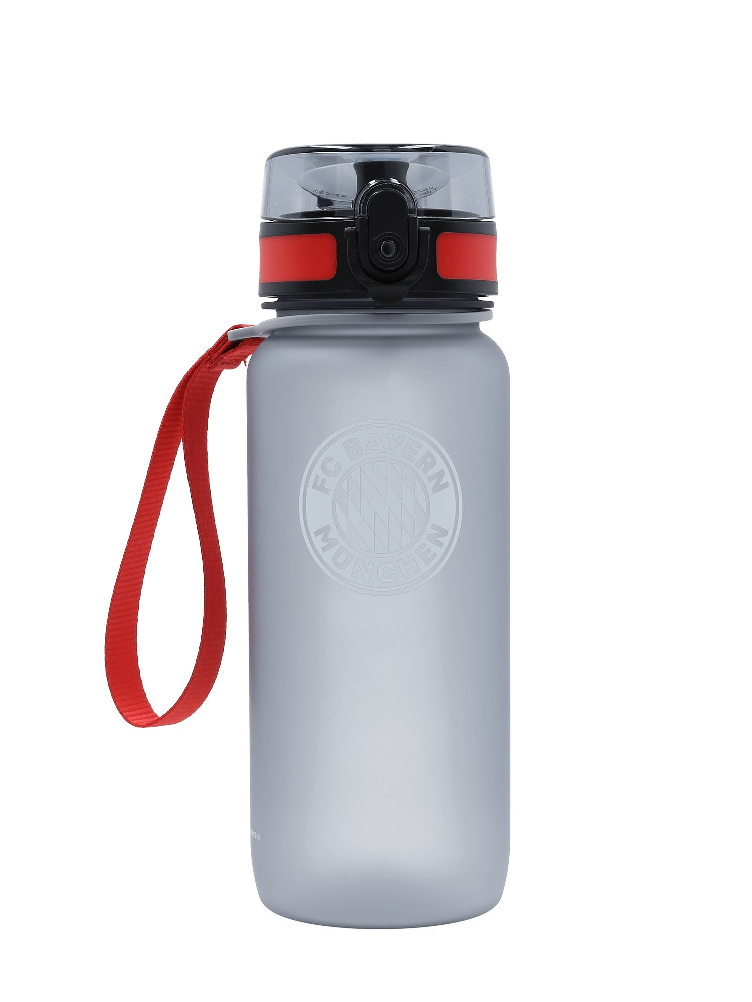 FC Bayern München Trinkflasche FC Bayern München I Trinkflasche I Grau I 0,65 l Fußball I Sport