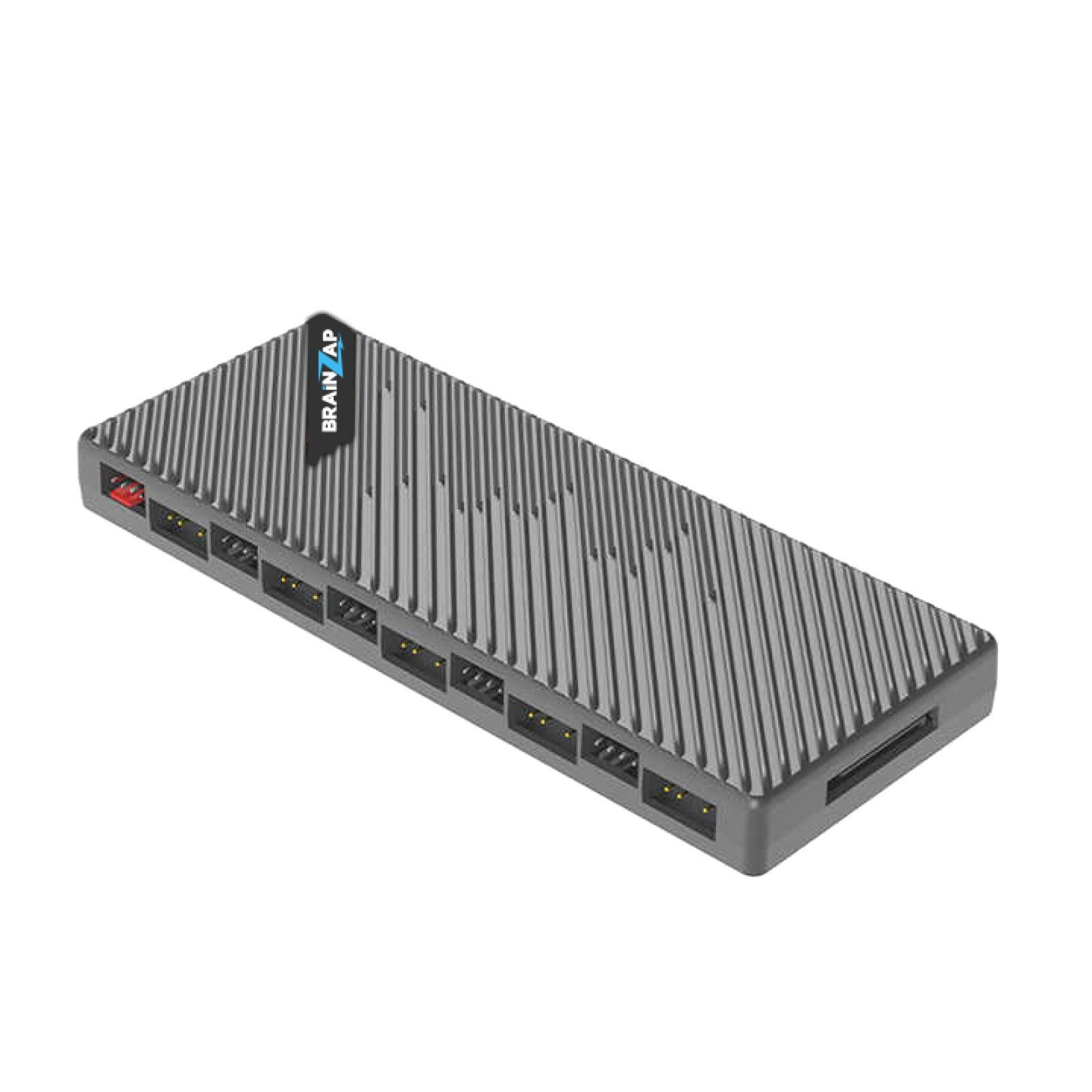BRAINZAP PC-Lüfter Hub A-RGB 10-fach PWM Lüfter-Splitter Hub