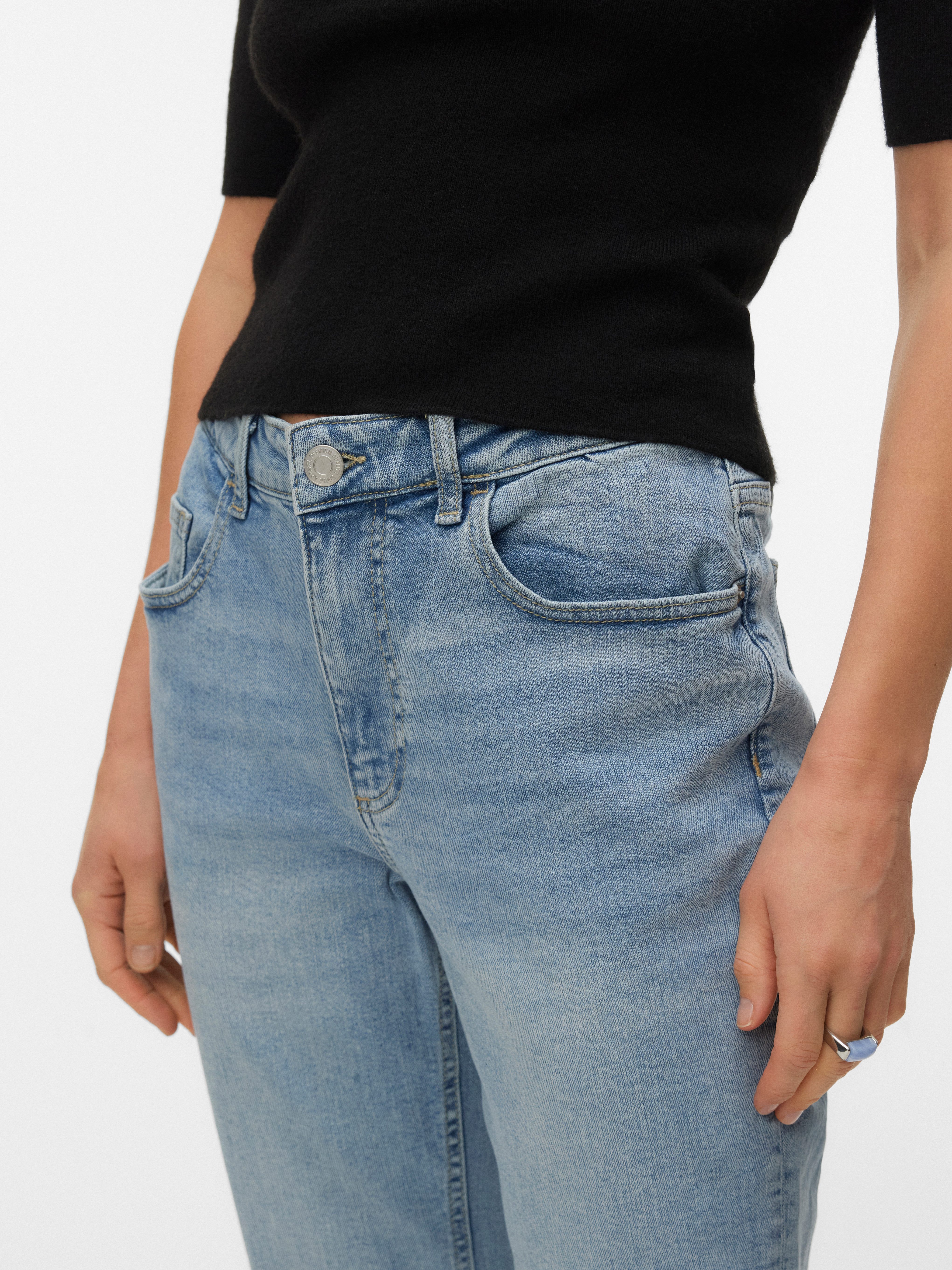 Vero Moda Skinny-fit-Jeans VMROSIE MR SLIM ANK J NOOS RA3045