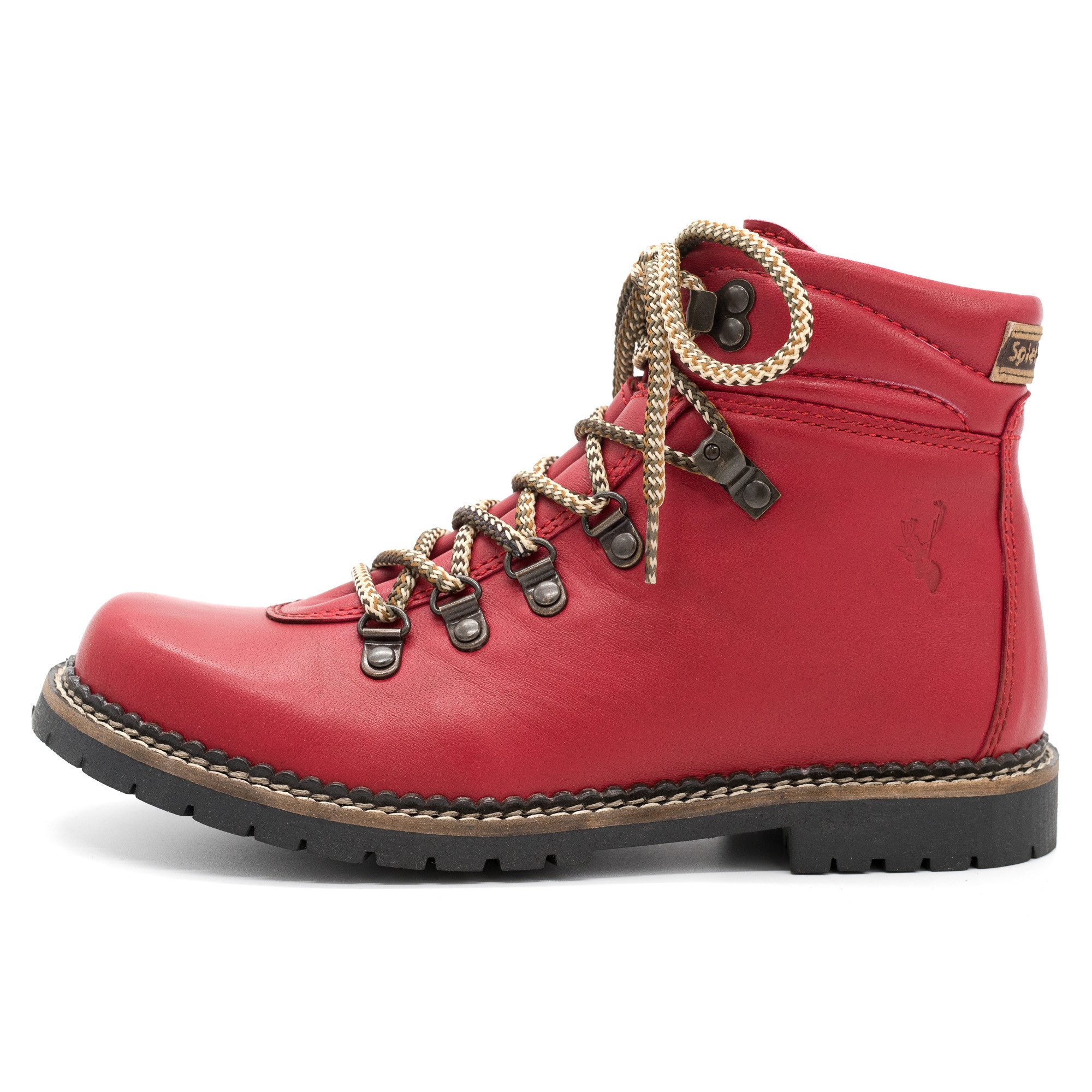 Spieth & Wensky 298-D Tanja Haferlschuh Tanja 298 Damen Trachtenschuhe Trachtenstiefel Bootschuhe