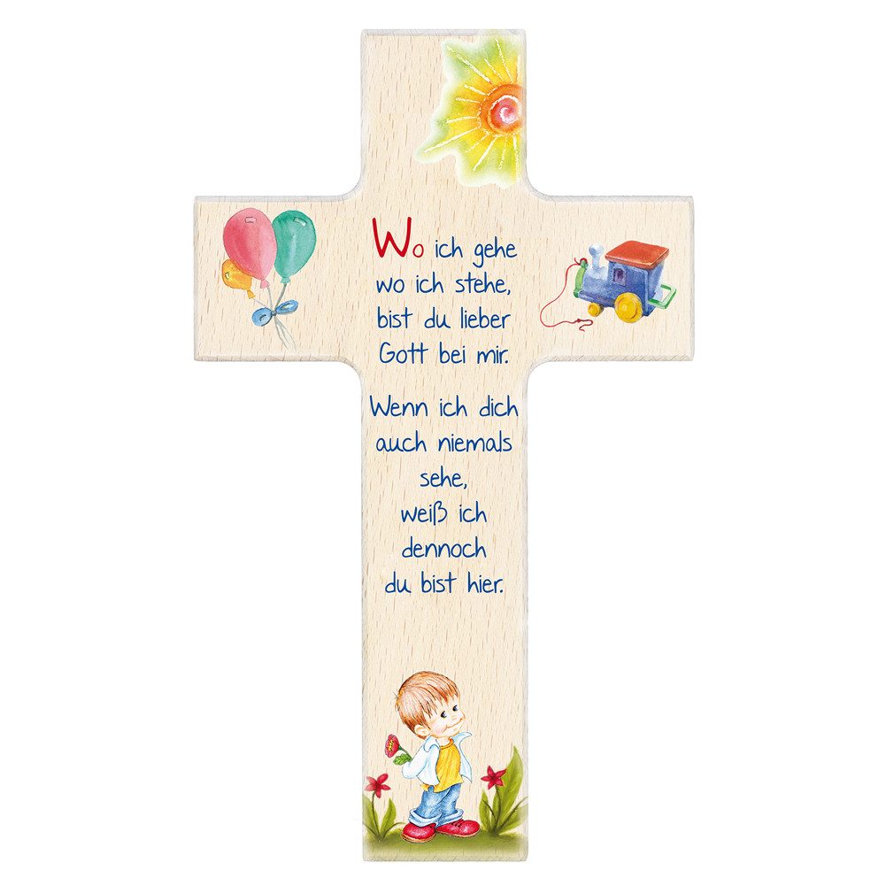 Fritz Cox Hängedekoration Kinderkreuz 'Wo ich günstig online kaufen