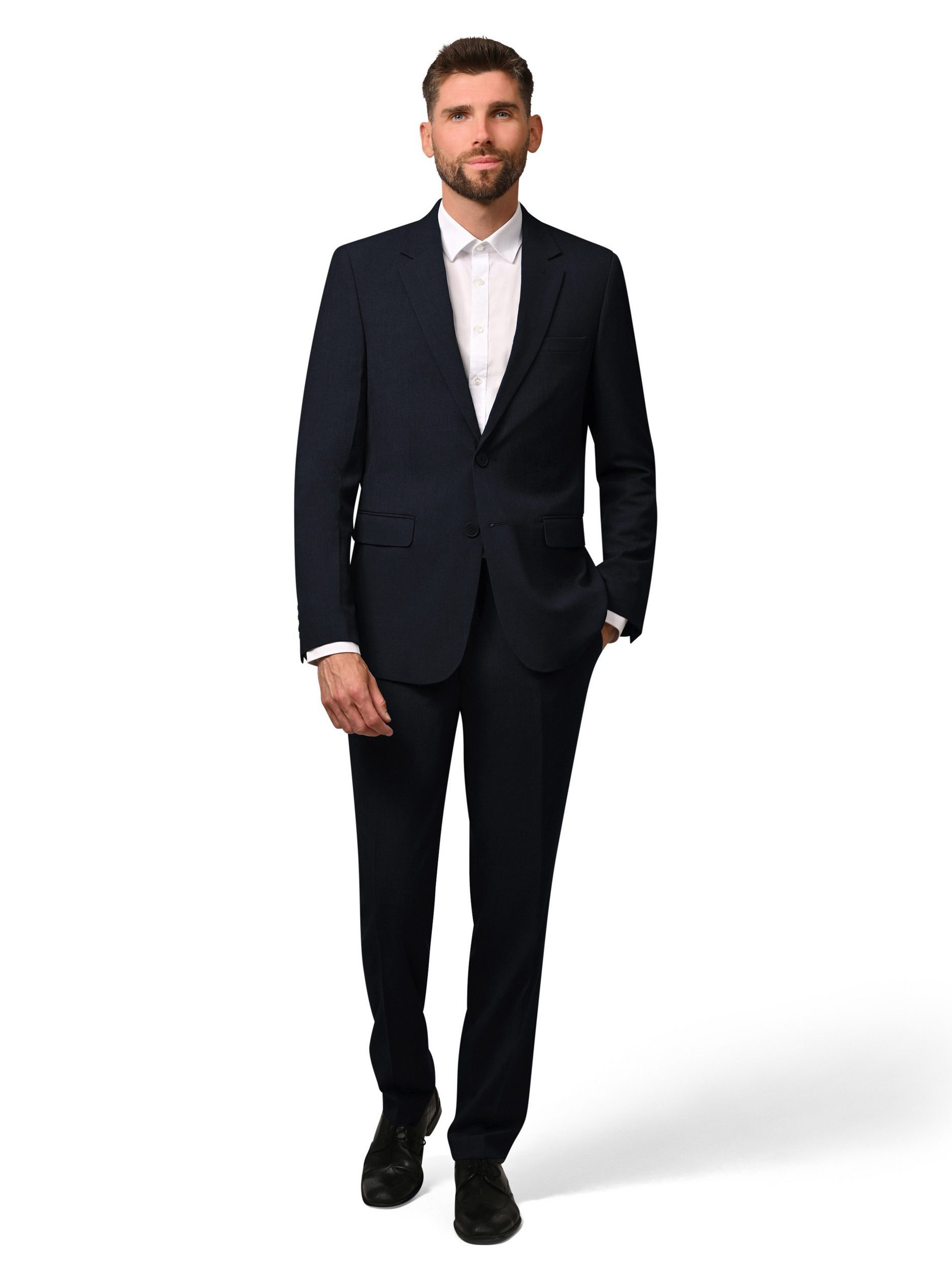 Hirschthal Anzug Herren Business Anzug Regular günstig online kaufen
