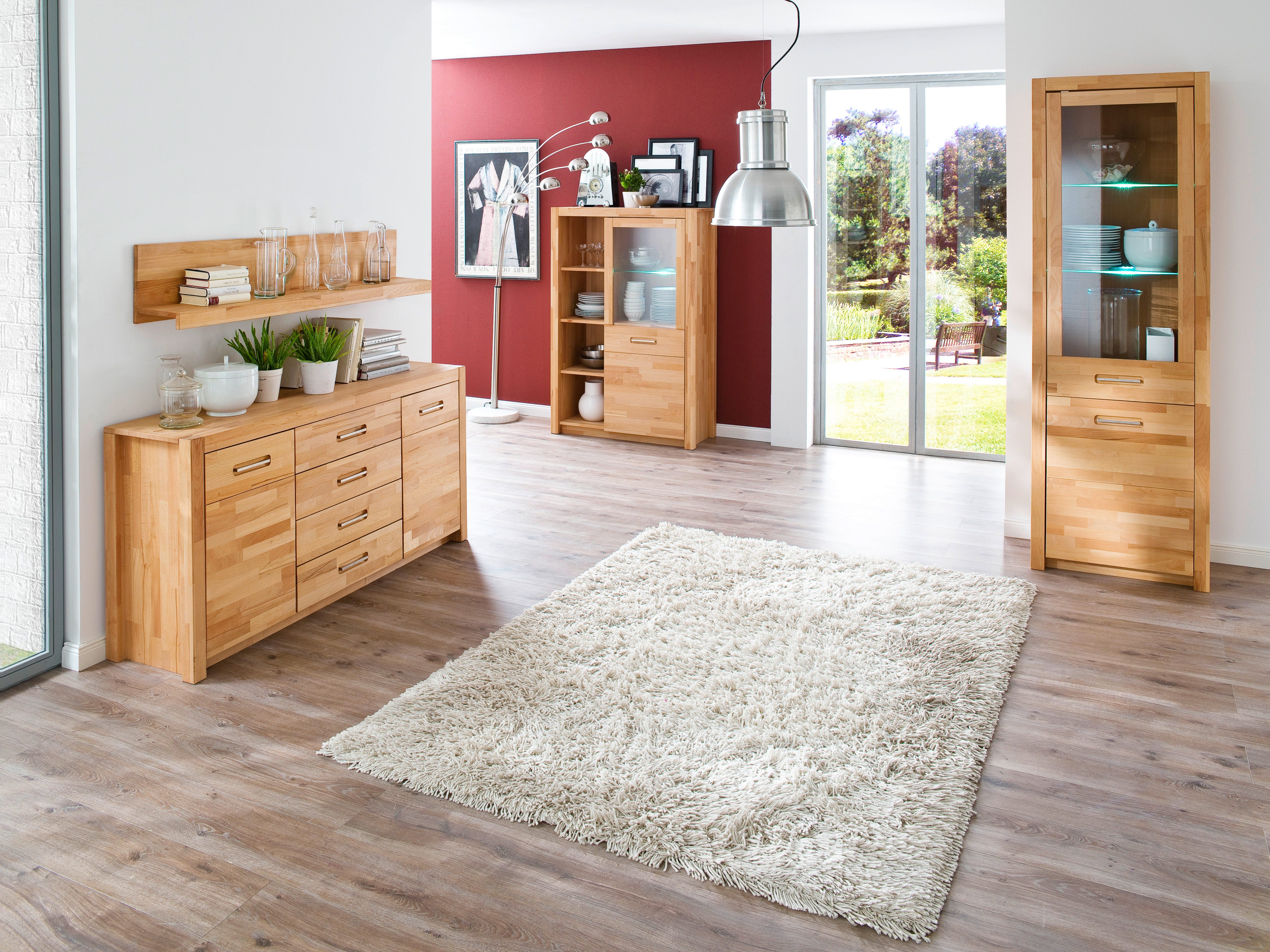 MCA living Wandboard Fenja Wandpaneel, Wandregal, Regal, Regal mit Boden, 1 günstig online kaufen