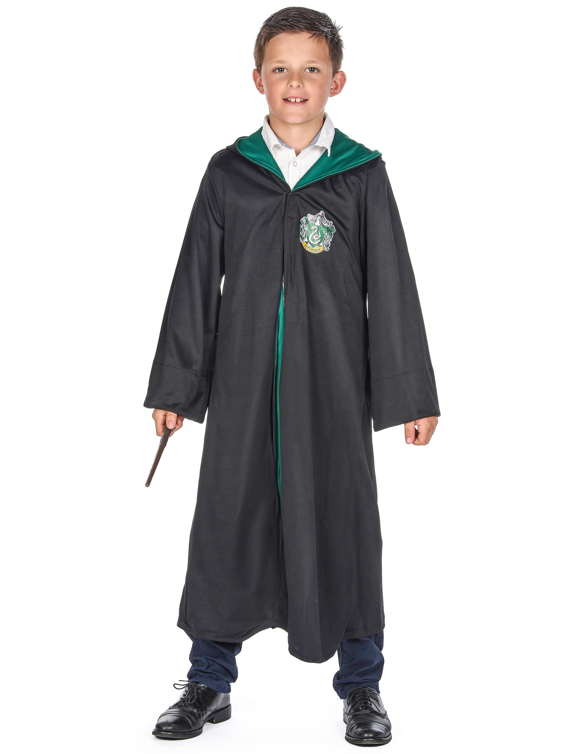 Kostüm Offizielles Slytherin-Kinderkostüm Harry Potter schwarz-grün