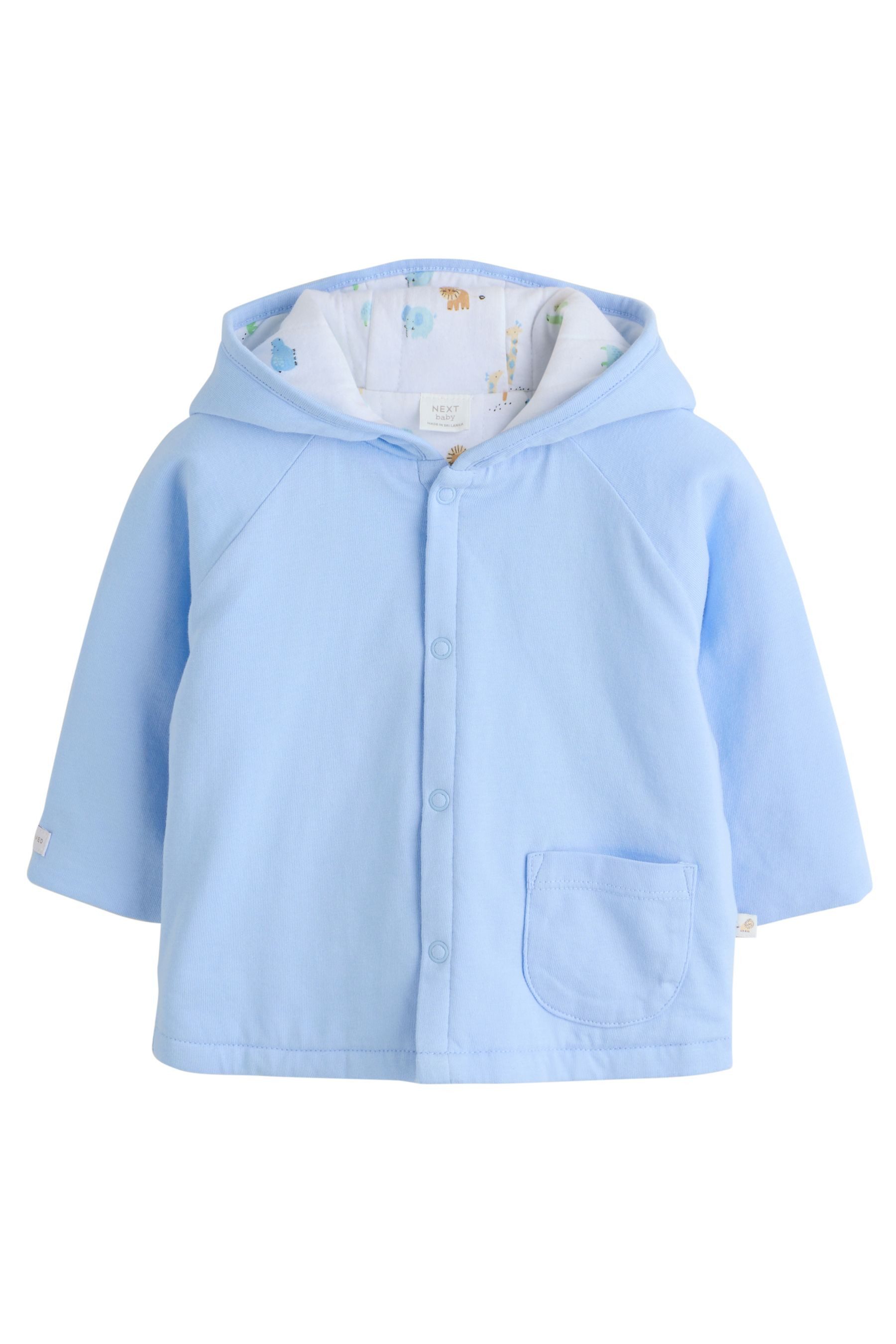 Kurzjacke Baby Jacke mit Kapuze