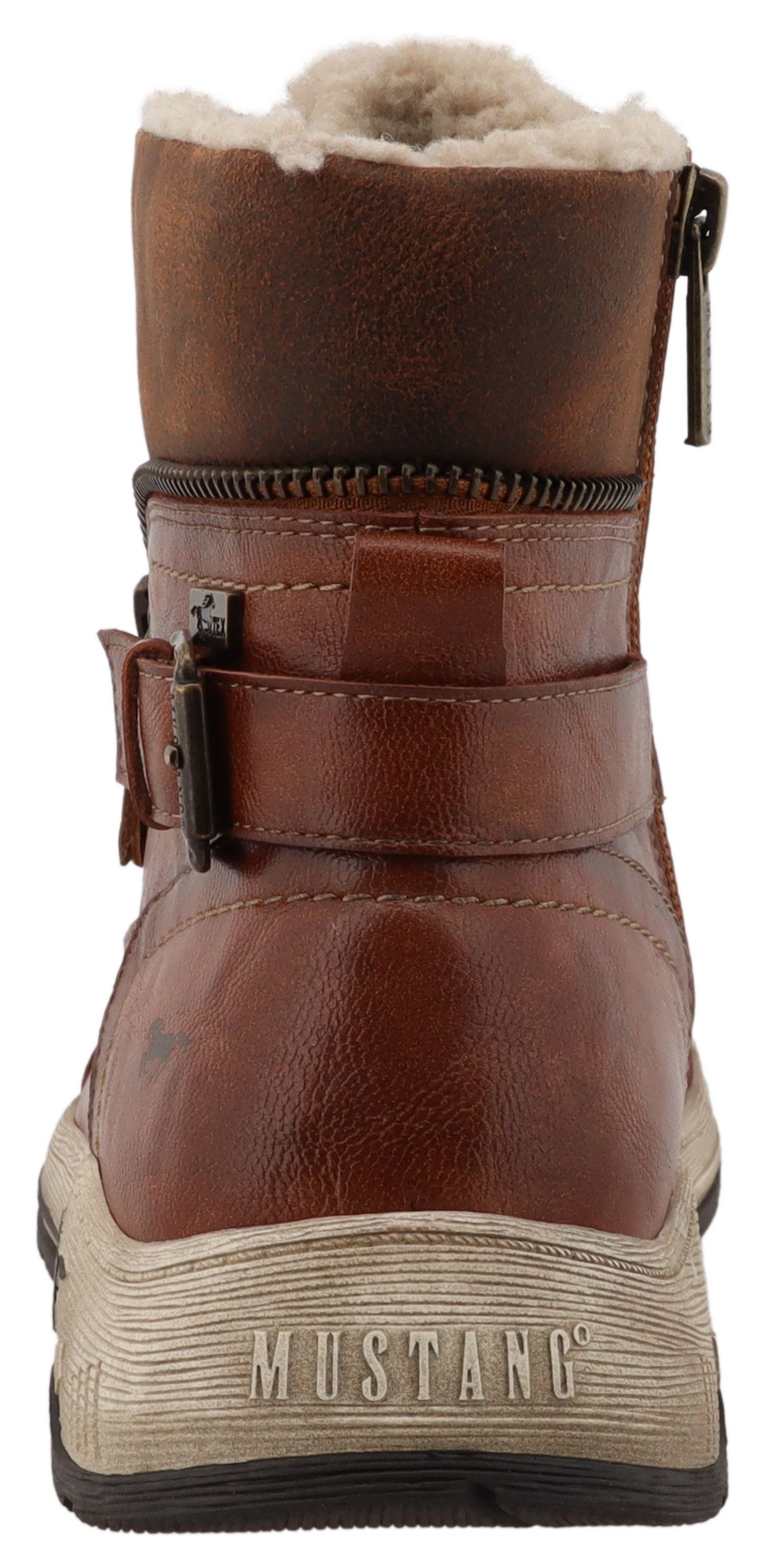 Mustang Shoes Ihana Winterboots High Top Sneaker, Winterboots mit Warmfutter und TEX