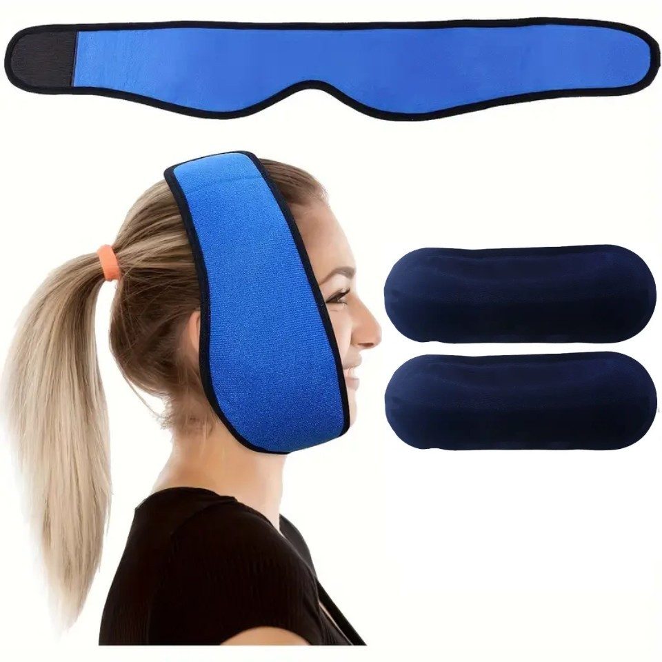 Venicce Love Kühlpad für Weisheitszähne, 2 x Kühlkompresse - Kühlen bei Zahnschmerzen, 2-tlg., Kalt-Warm Kompressen für die Kälte-und Wärmetherapie bei Zahnschmerzen