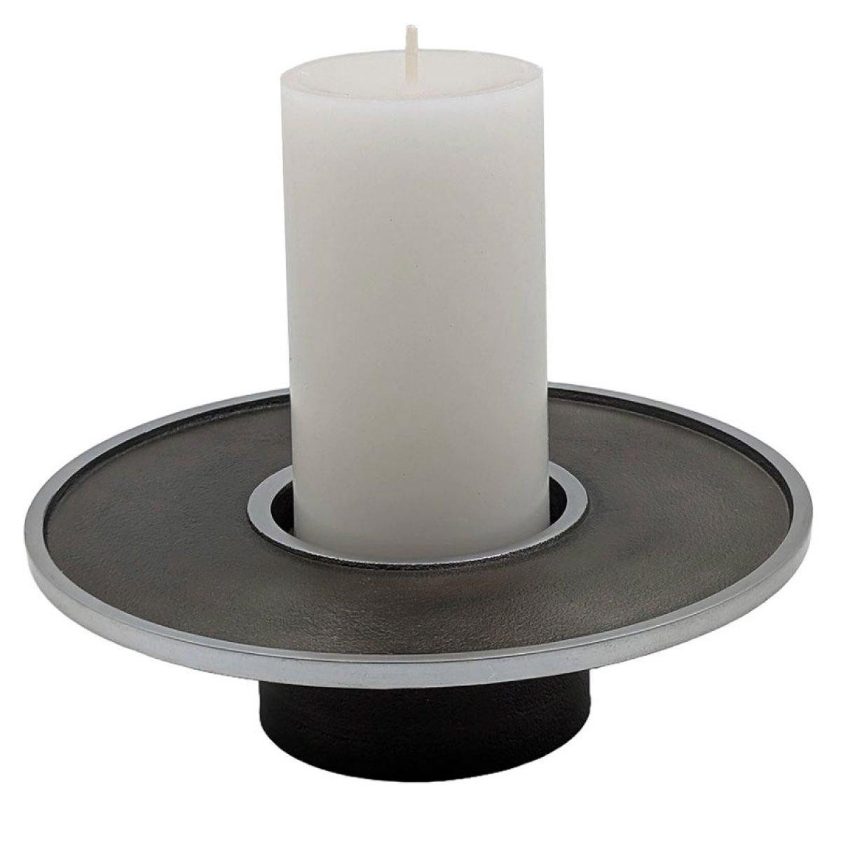 Lambert Windlicht Kerzenteller Solis Graphit (26cm)