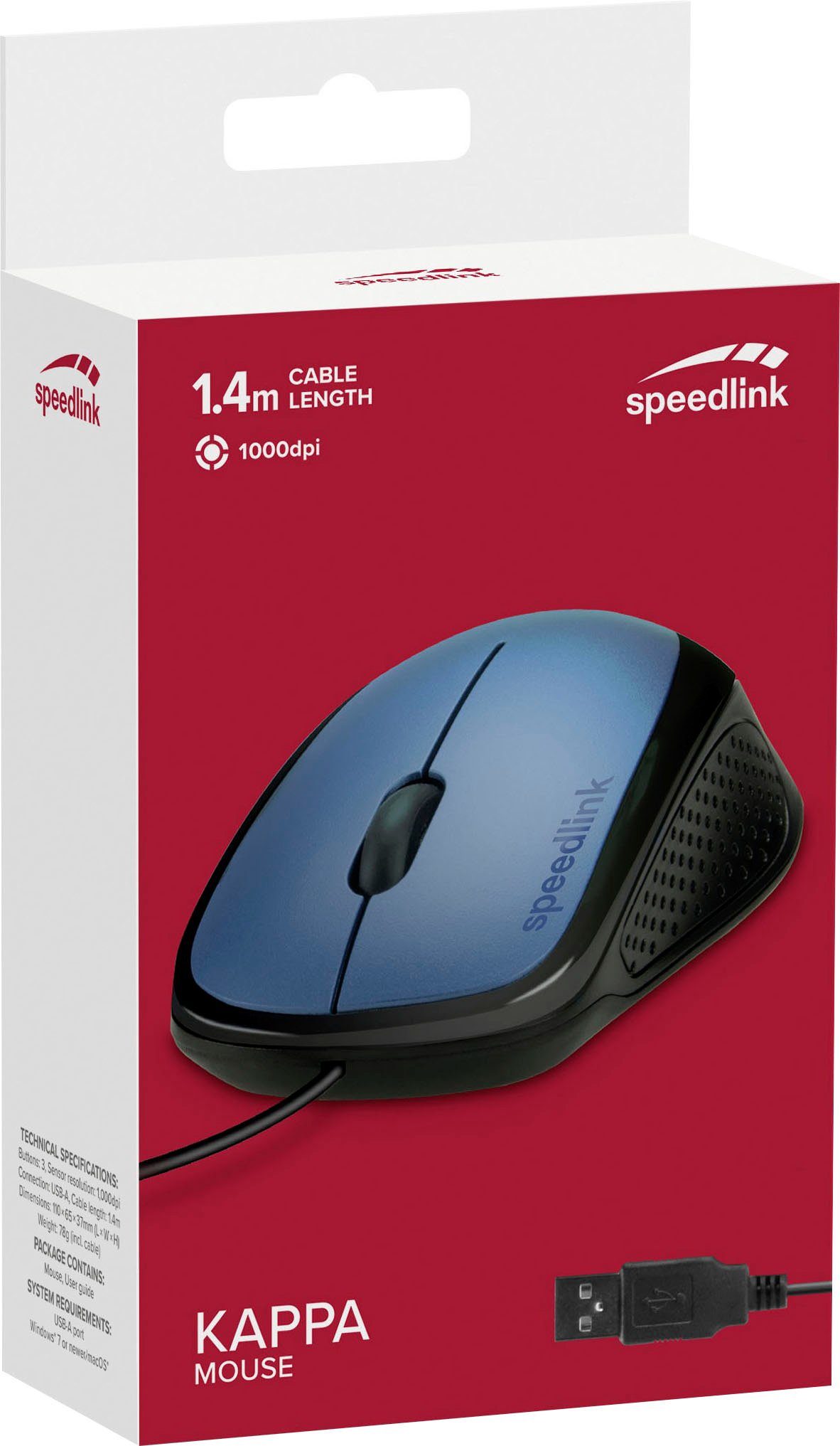 Speedlink KAPPA blau Mäuse