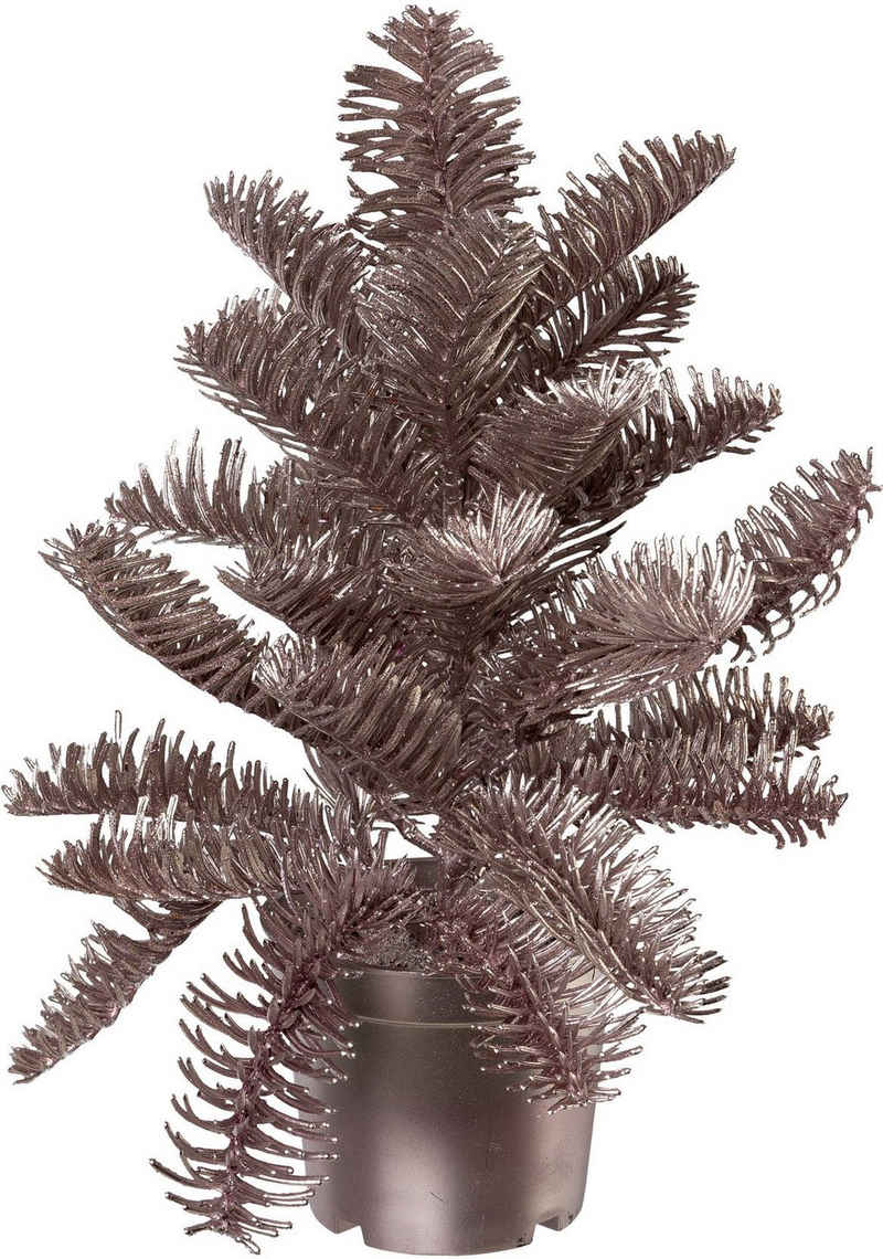 Creativ green Künstlicher Weihnachtsbaum »Weihnachtsdeko, künstlicher Christbaum, Tannenbaum«, im farblich passenden Topf