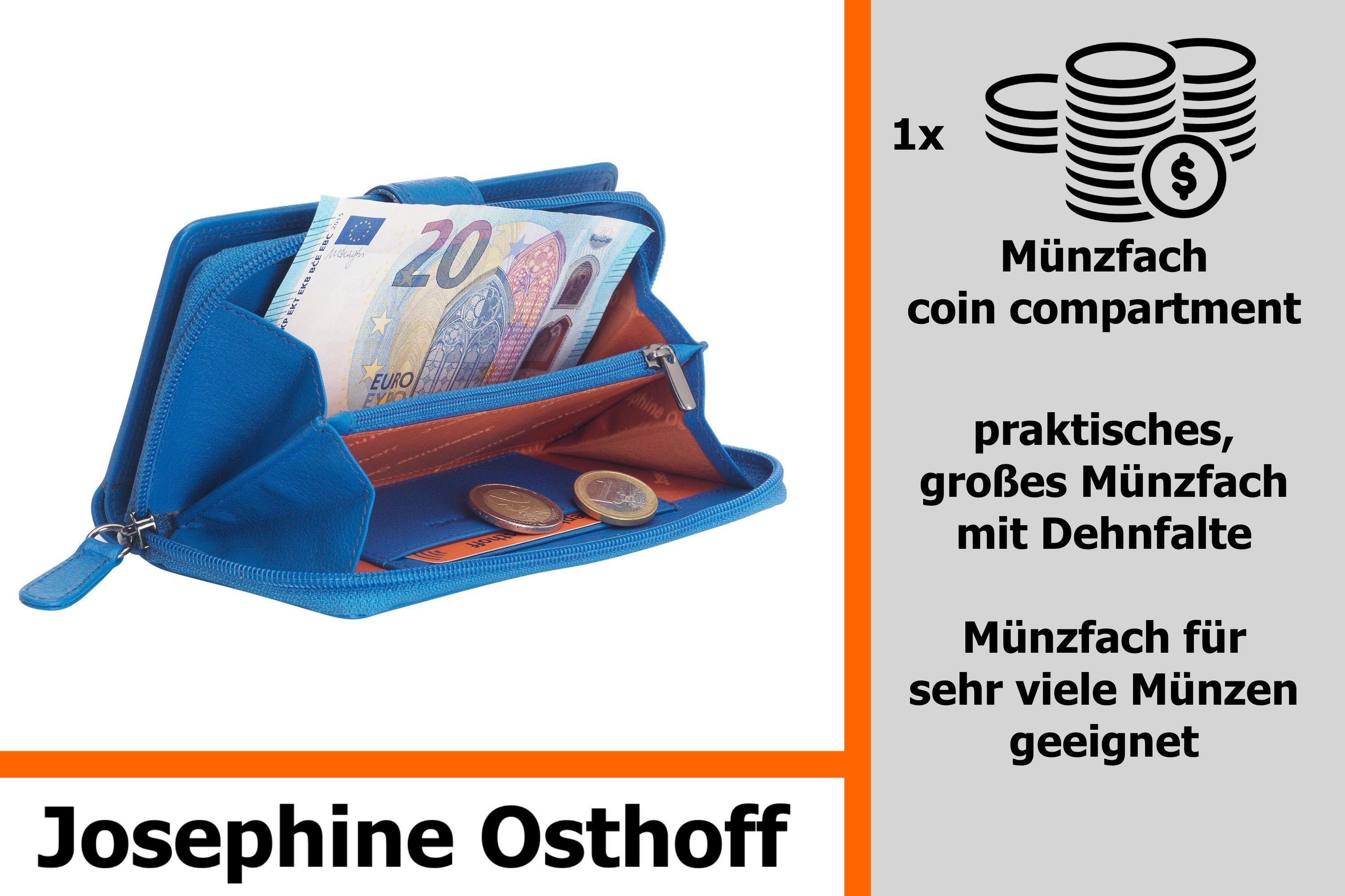 Geldbörse Bremen Josephine kompakt Geldbörse Osthoff royal