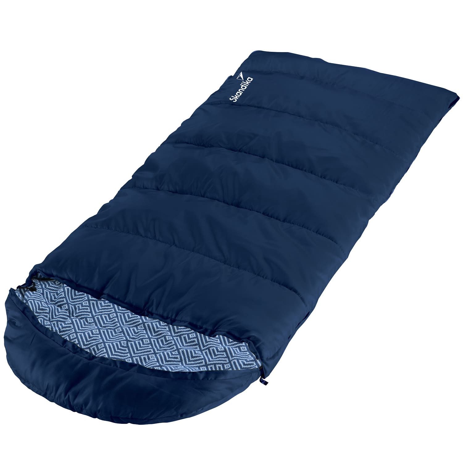 Skandika Kinderschlafsack Dundee Junior, Baumwolle, wasserabweisend, 3 Jahreszeiten, für Kinder, bis -15 °C