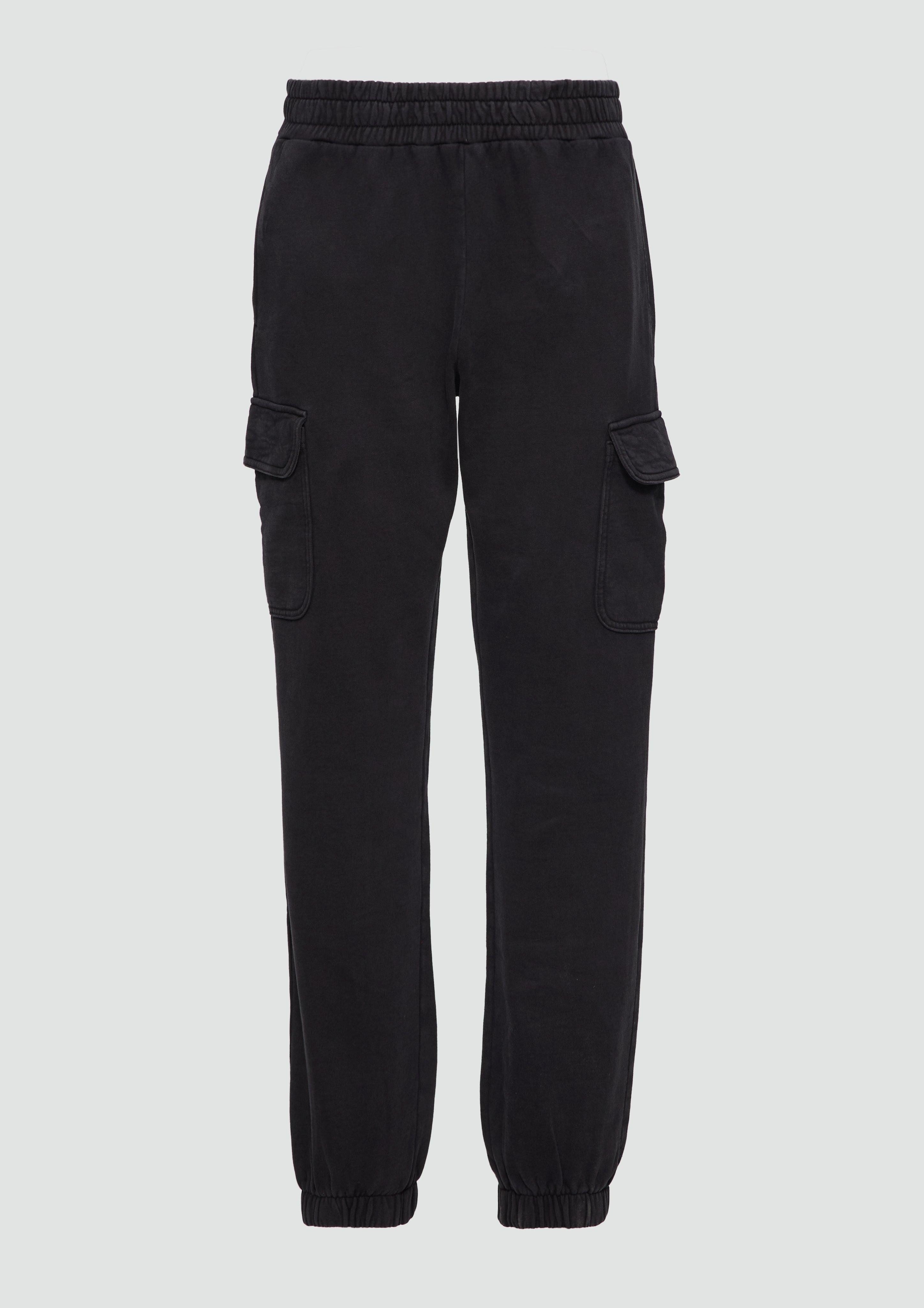 QS Stoffhose Sweatpants mit Cargo-Taschen und günstig online kaufen
