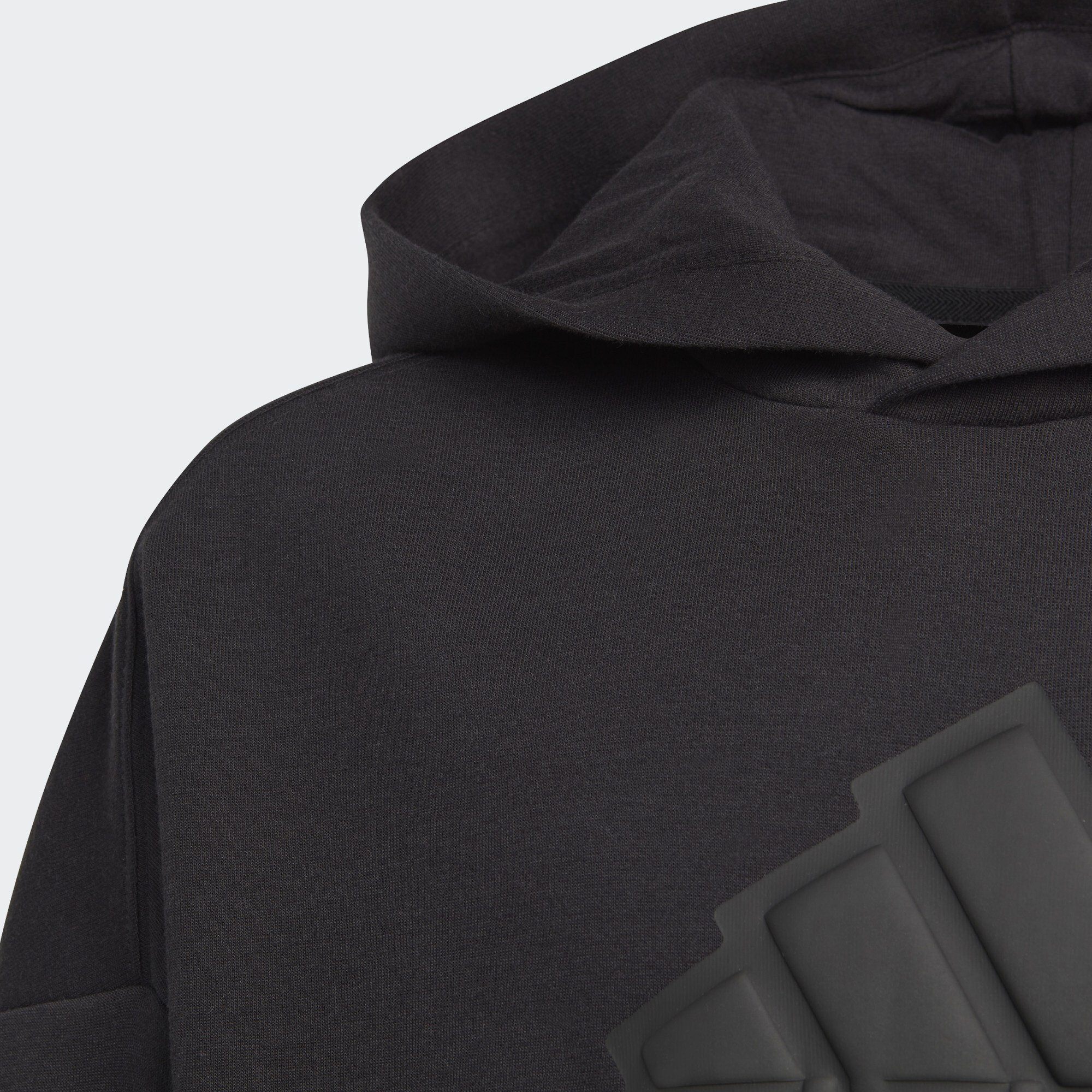 Black FUTURE Sportswear HOODIE / Black Hoodie ICONS LOGO adidas