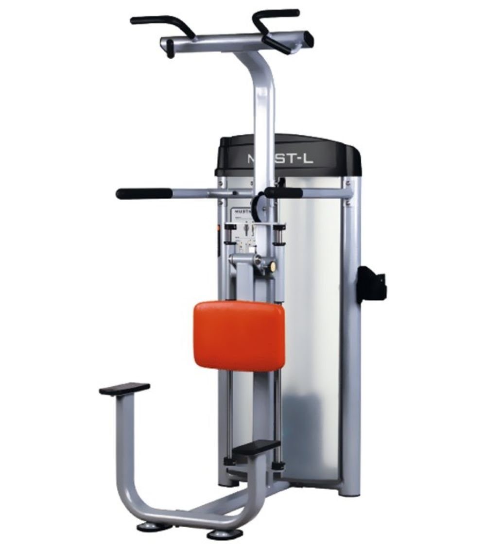 Kraftstation Klimmzug- & Dip-Maschine Fitness Studio Home Gym Oberkörpertraining