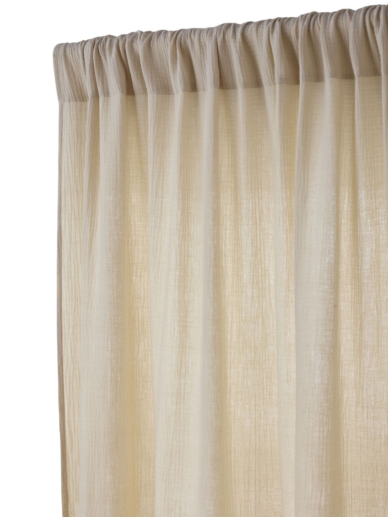 vertbaudet Vorhang Kinderzimmer Vorhang aus Musselin, Tunnelzug, Baumwolle günstig online kaufen