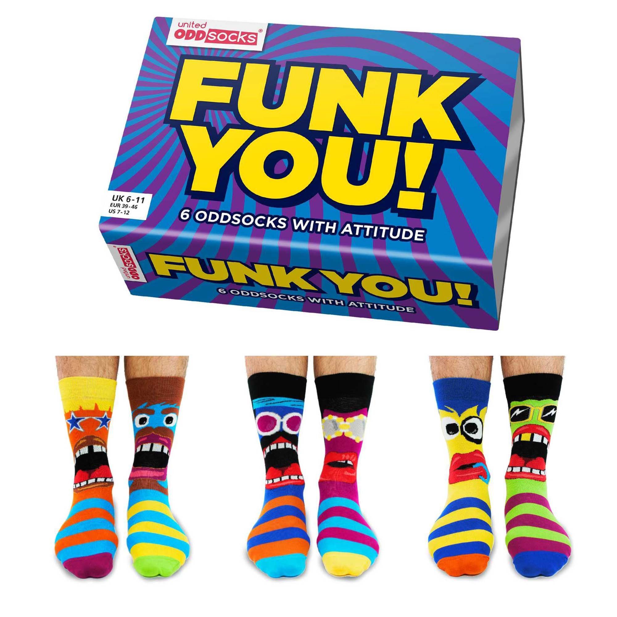 United Oddsocks Freizeitsocken Stress Heads Oddsocks günstig online kaufen
