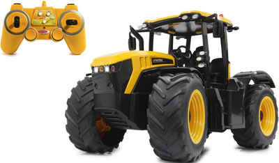 Jamara RC-Traktor JCB Fastrac 1:16, 2,4 GHz, mit LED Licht und Rückfahrwarnsound