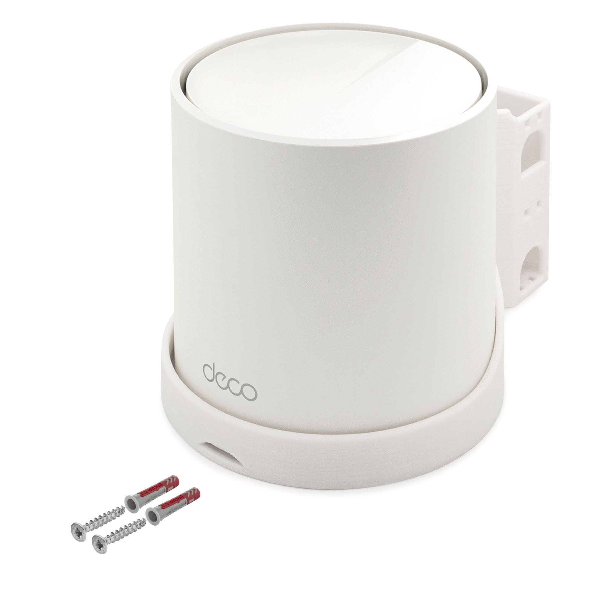 Mobilefox Wandhalterung Wandhalterung passend für TP-Link Deco X50 AX3000 Mesh WLAN Router, (1-tlg)