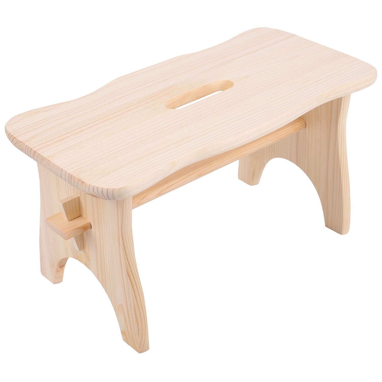 Creative Deco Fußhocker Fußbank 38 x 19 x 21 cm Tritthocker Kinderhocker