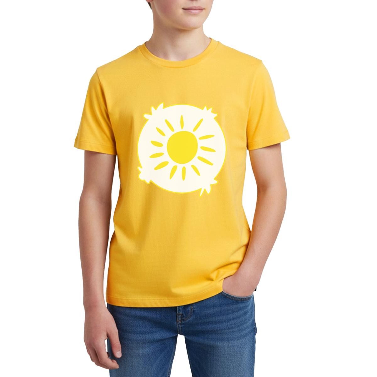 T-Shirt Bärchi Glücksbär Sonne Sun Karneval Teenager Premium T-Shirt