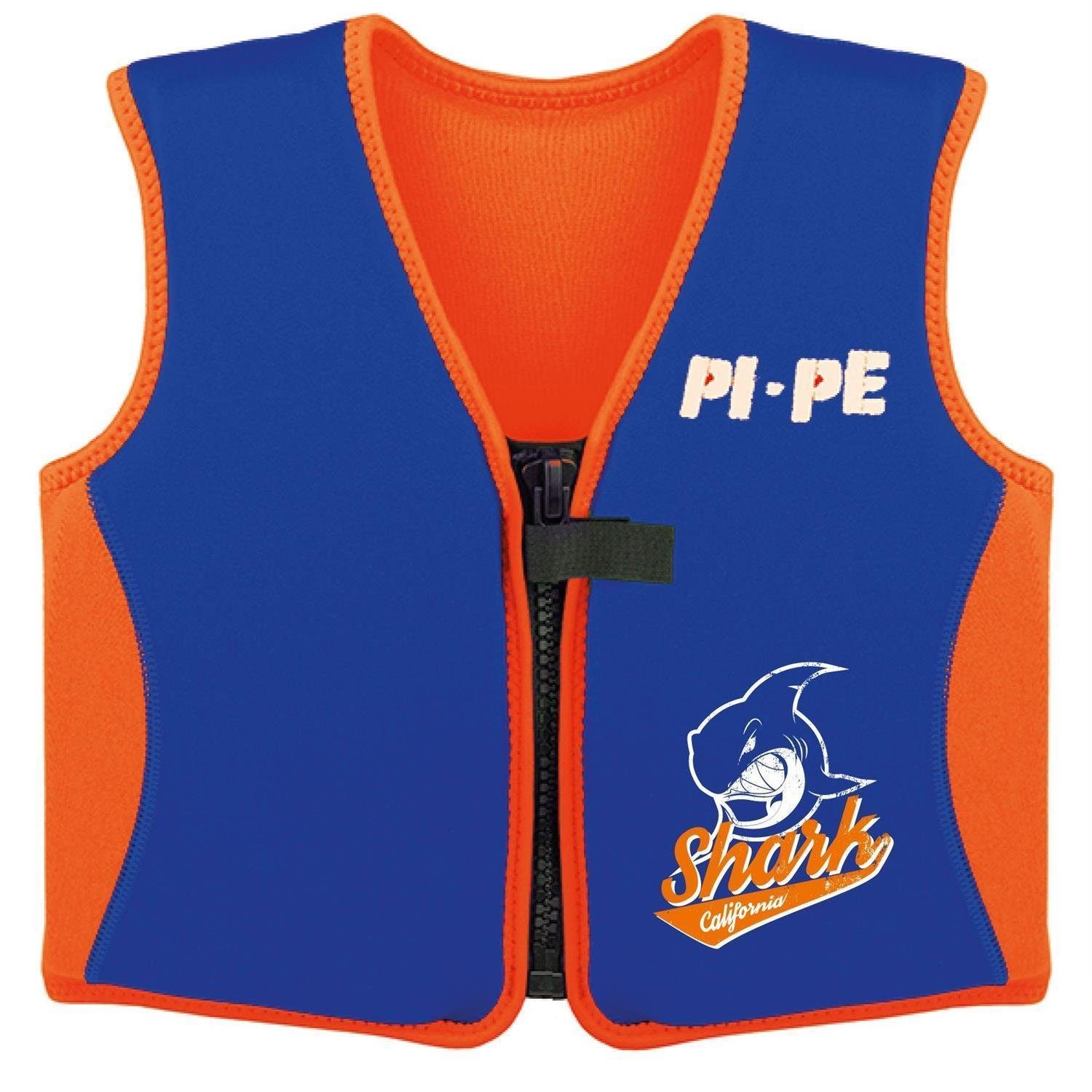 Kinder PI-PE PI-PE Active 2-3 Schwimmweste Jahre Schwimmweste orange/blau