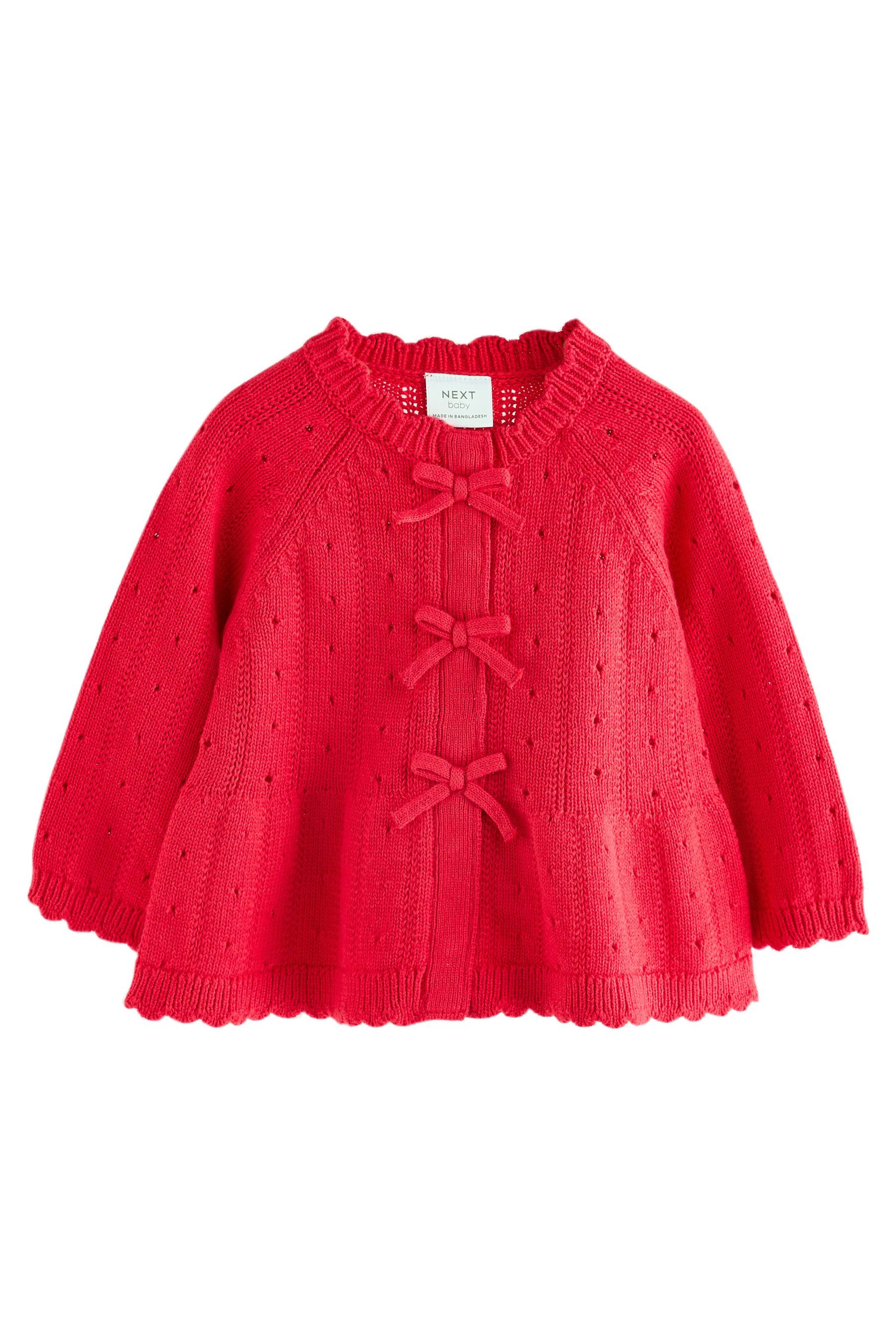Next Cardigan 2-teiliges Set mit Baby-Strickjacke und Leggings (2-tlg) – Bild 2 von 5