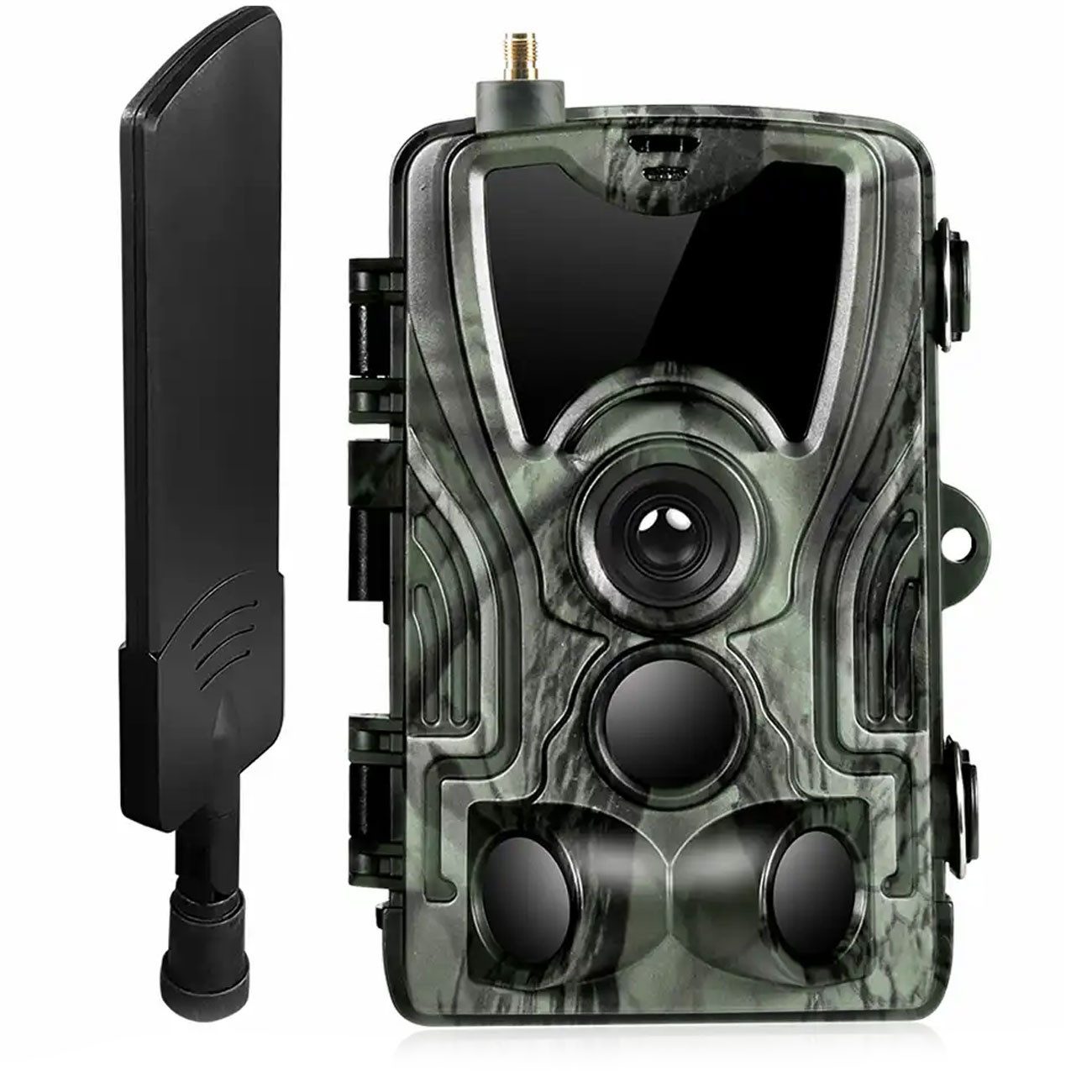 Denver Wildkamera 4G Wildkamera 2K, Live-App via SIM, PIR, Nachtsicht, IP65 Outdoor (1-tlg., 1er-Set & 2er-Set, 4G 2K Wildkamera mit Tuya App, PIR-Sensor & 120° Weitwinkel IP65)