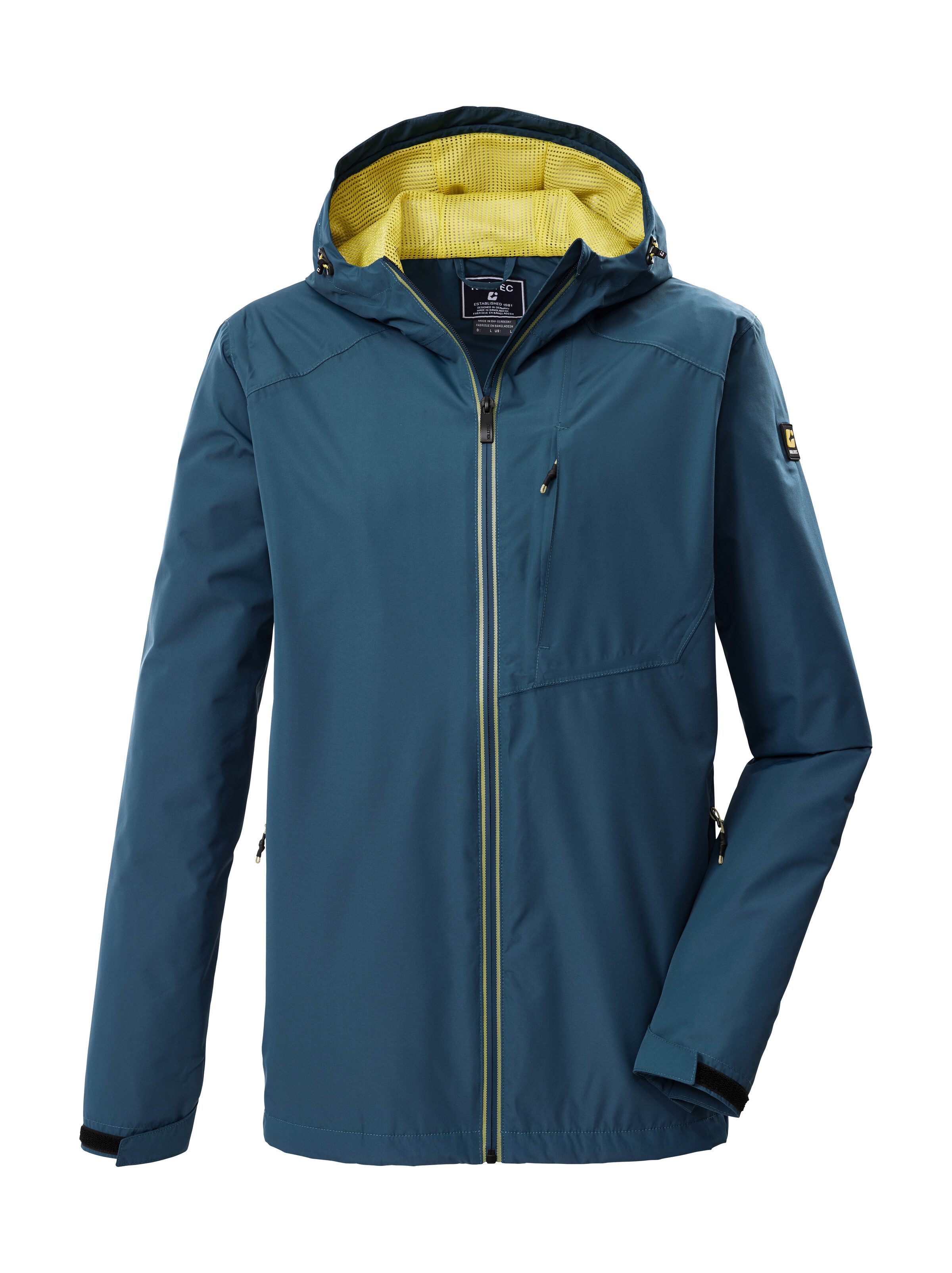 Killtec Funktionsjacke KOS 56 MN JCKT Leichte, wasserdichte Jacke, atmungsaktiv, kompakt verstaubar
