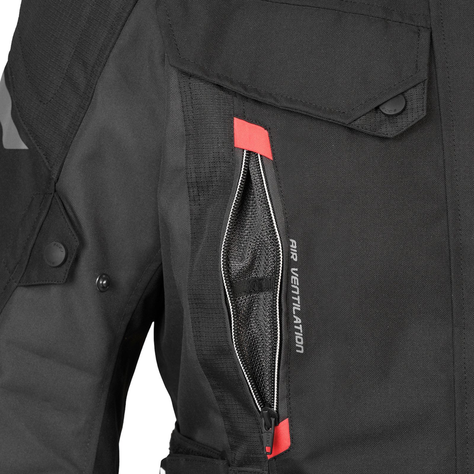 Büse Motorradjacke Büse Lago III Textiljacke Schwarz S motorradjacke herren – Bild 4 von 4
