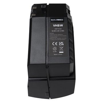 vhbw passend für Kärcher KB 5, 1.258-505.0, 12585050, 1258-5050, K55 Pet, Staubsauger-Akku 2500 mAh