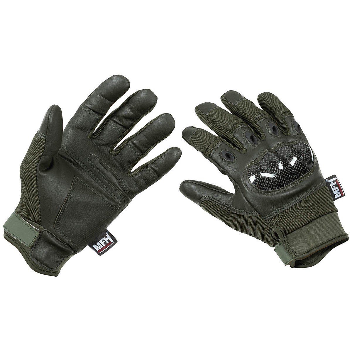 MFH Multisporthandschuhe Tactical Outdoor Перчатки, "Mission" oliv