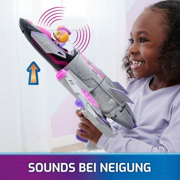 Spin Master Spielzeug-Flugzeug Paw Patrol - Movie II - Skyes Deluxe Jet-Flieger, inkl. Skye Figur, mit Licht- und Soundeffekt