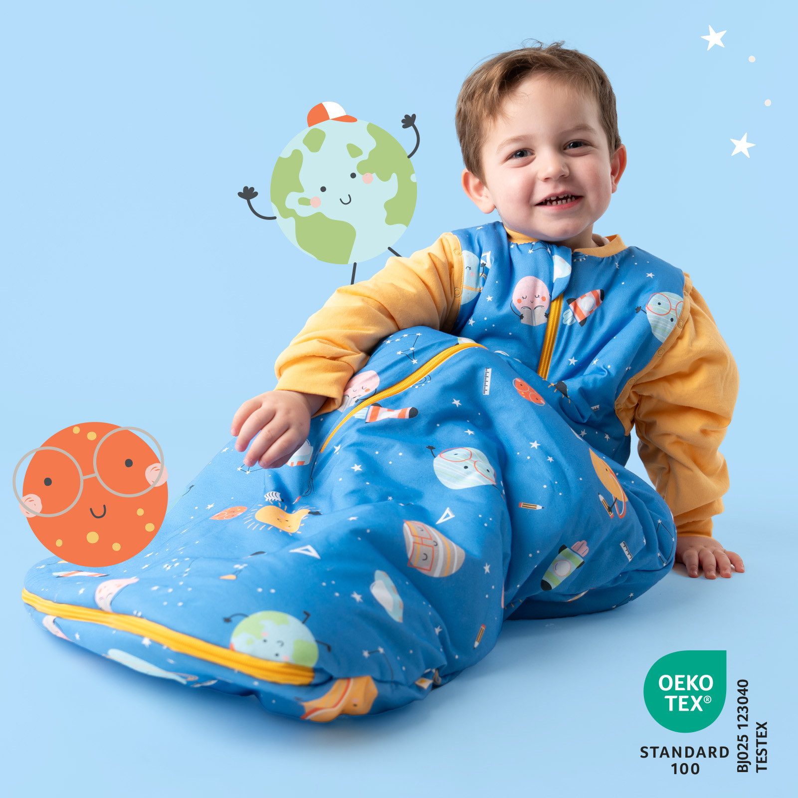 Schlummersack Kinderschlafsack Babyschlafsack, 2.5 Tog OEKO-TEX zertifizier günstig online kaufen