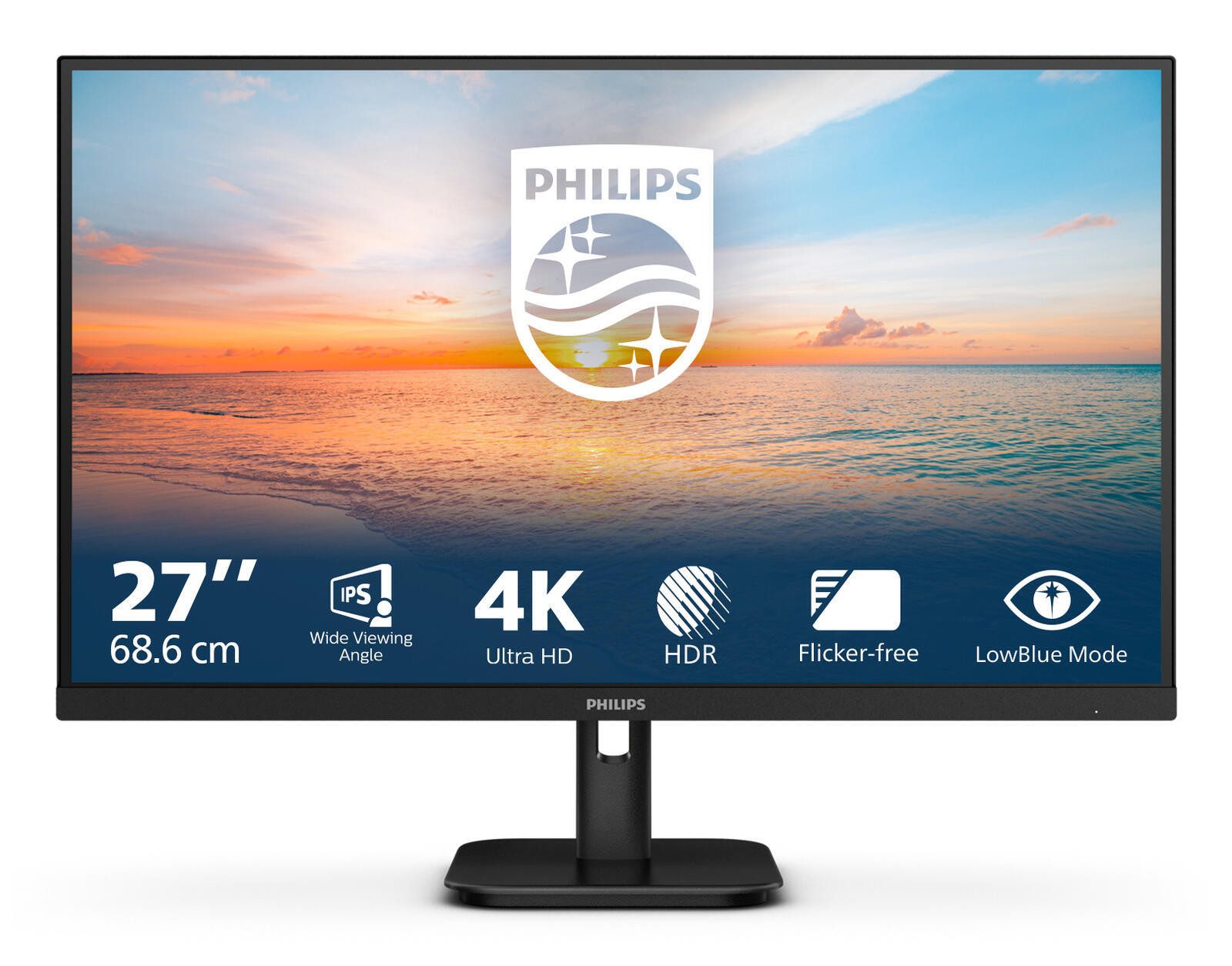 Philips Philips 27E1N1800AE TFT-Monitor (3840 x 2160, 4 ms Reaktionszeit, 60 Hz, IPS Panel)
