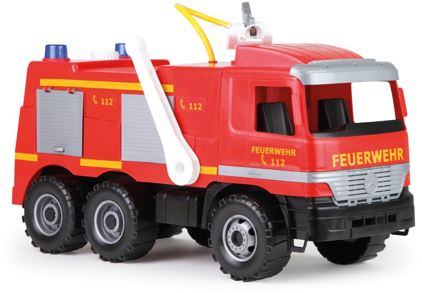 Lena® Spielzeug-Feuerwehr Giga Trucks, Actros, Made in Europe