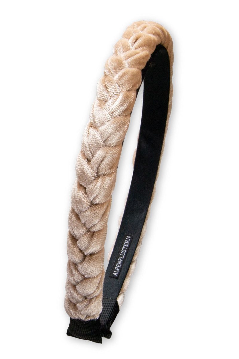 Alpenflüstern Trachtenhut Haarreifen - ZOPF SCHMAL