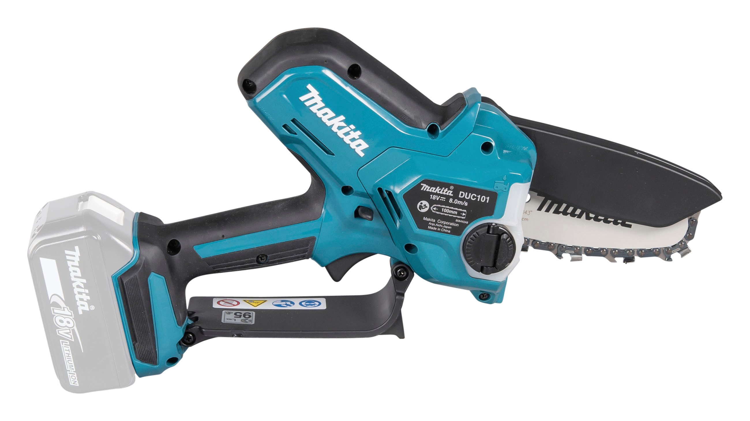 Makita Akku-Säge Akku-Astsäge »DUC101Z«, ohne Akku und Ladegerät, 18V, 10 cm, 8 m/s