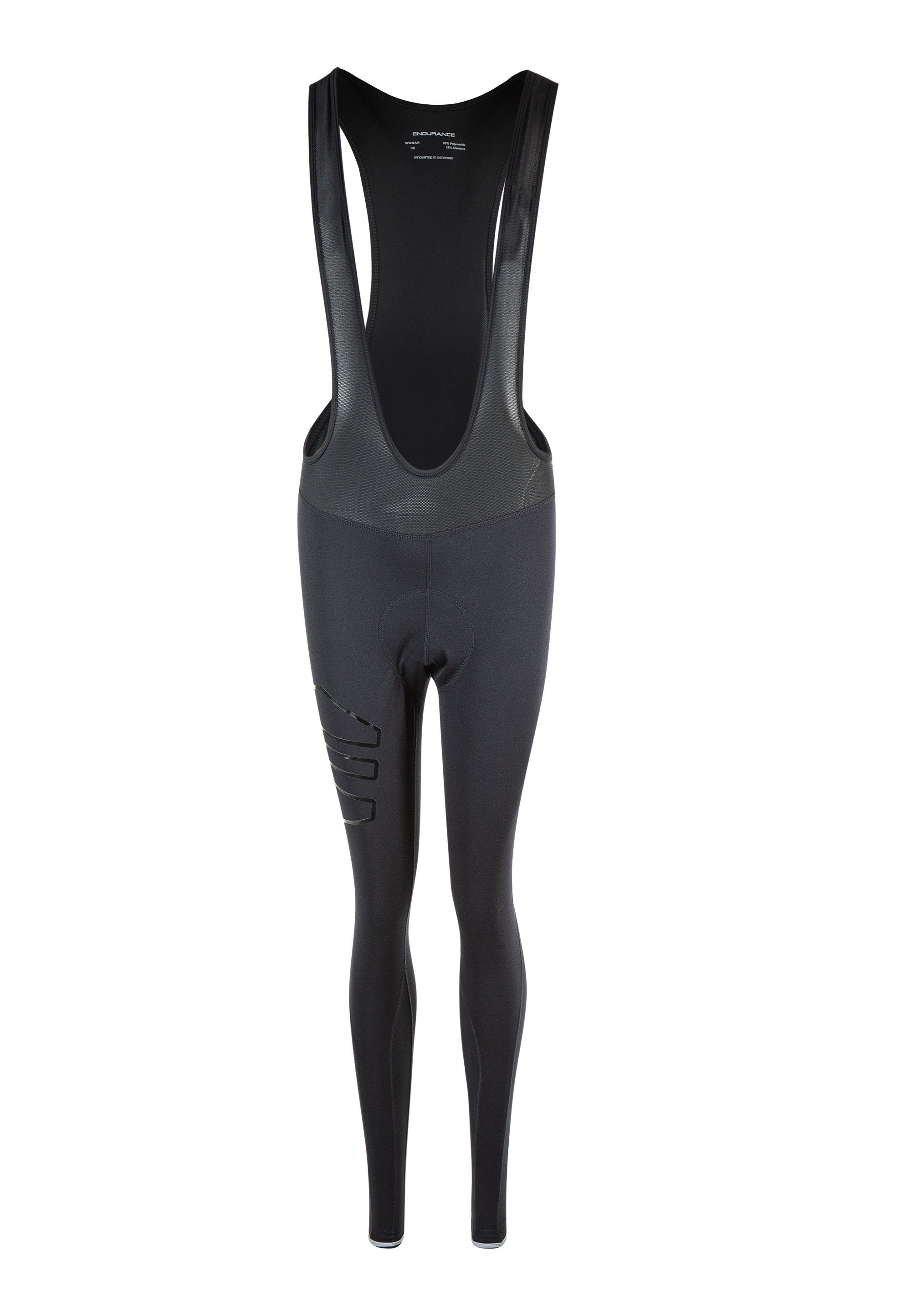 ENDURANCE Radhose Jayne Long Windblock Cycling Tights XQL mit funktionellem Windblocker