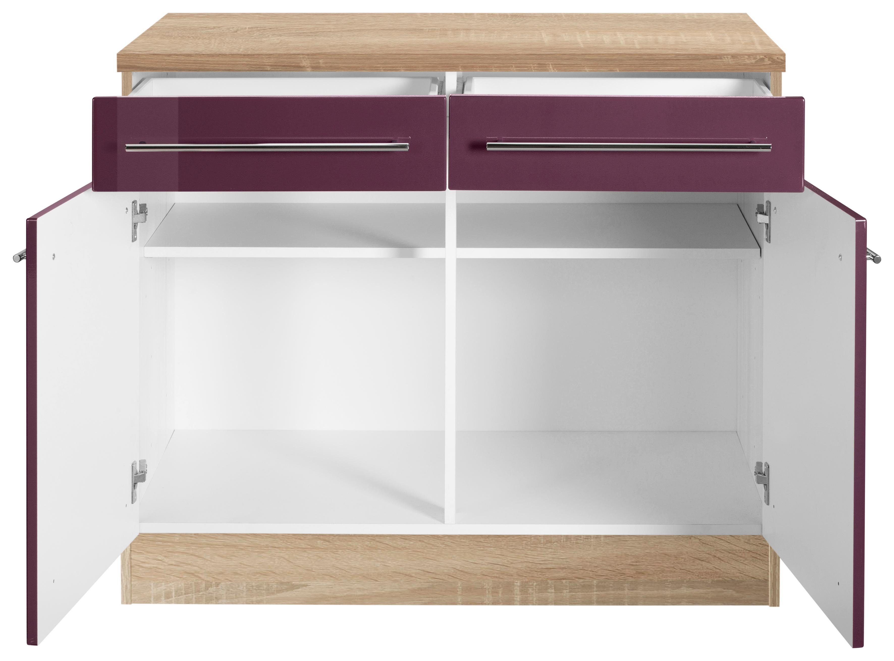 KOCHSTATION Unterschrank KS-Eton Breite 100 cm