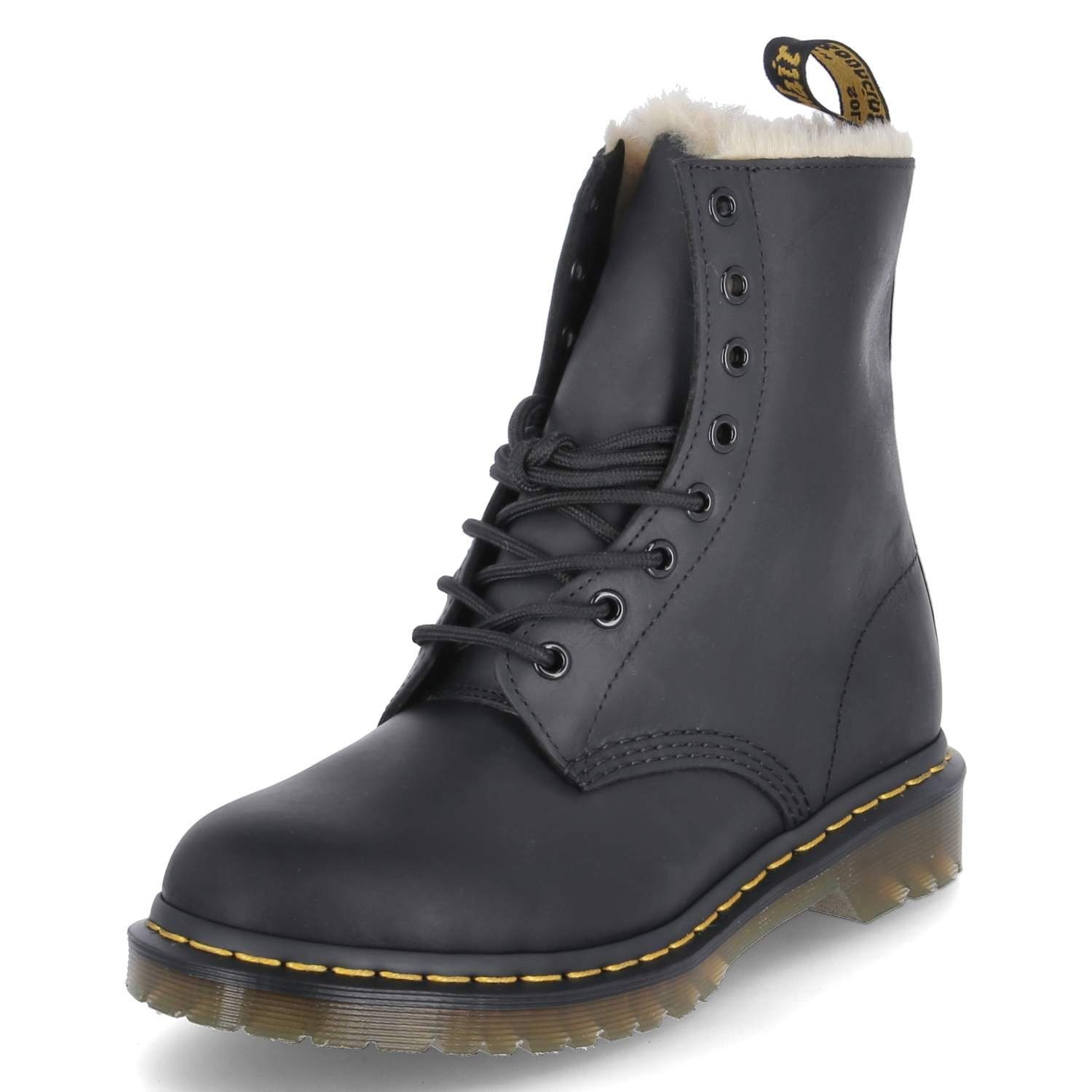 DR. MARTENS Dr. Martens 21797001 Damen Glattleder schwarz Winterstiefel günstig online kaufen