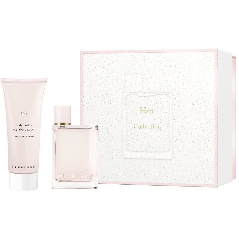 BURBERRY Duft-Set Burberry Her Geschenkset (EDP + Bodylotion)